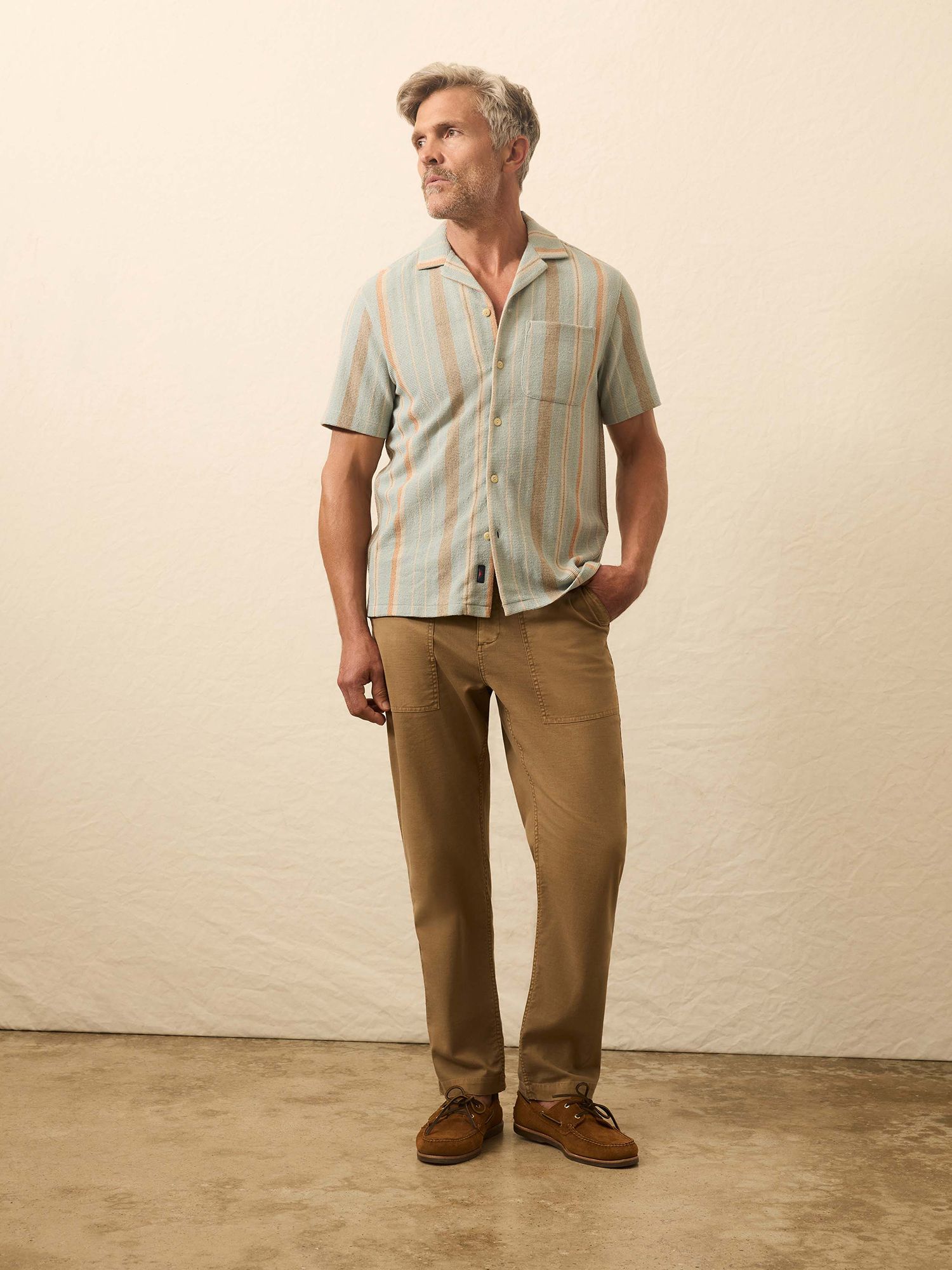 Faherty Men's Oasis Short Sleeve Woven Shirt product image