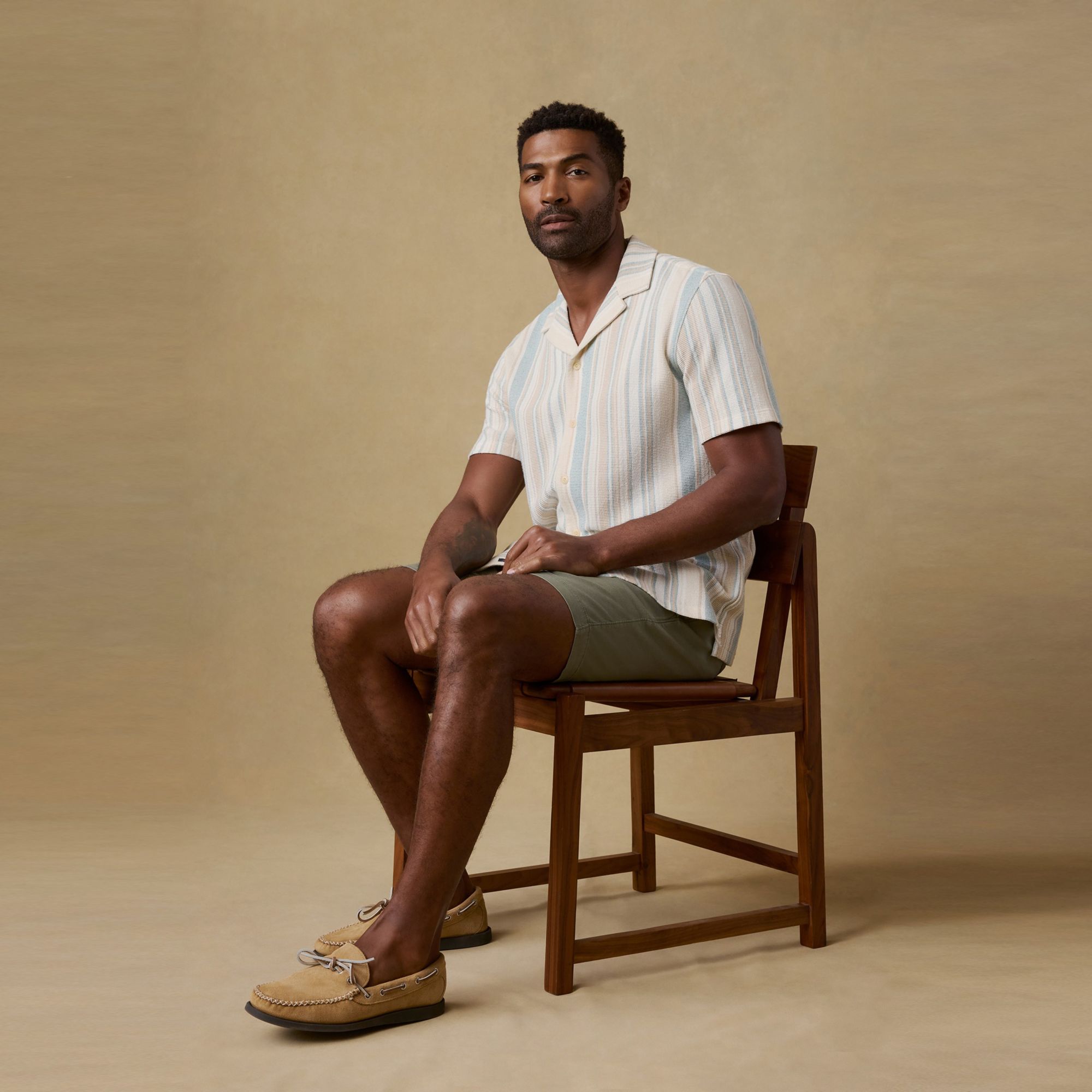 Faherty Men's Oasis Short Sleeve Woven Shirt product image