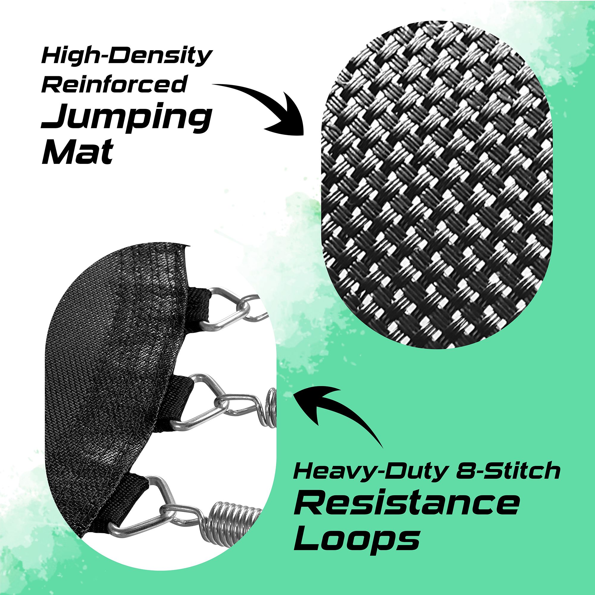 Upper Bounce 12' Pumpkin-Shaped Trampoline Set with Enclosure product image