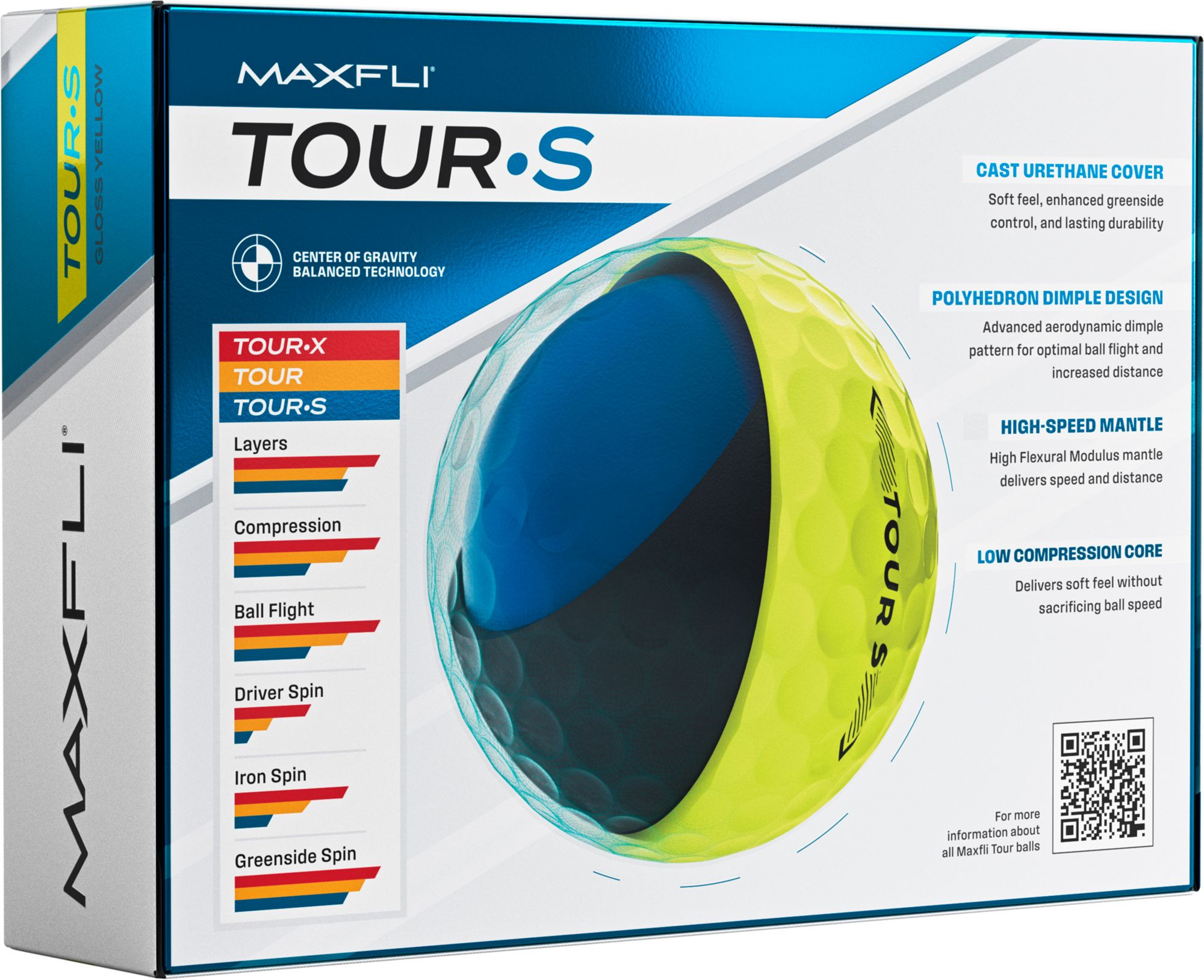 Maxfli Tour S Personalized Golf Balls product image