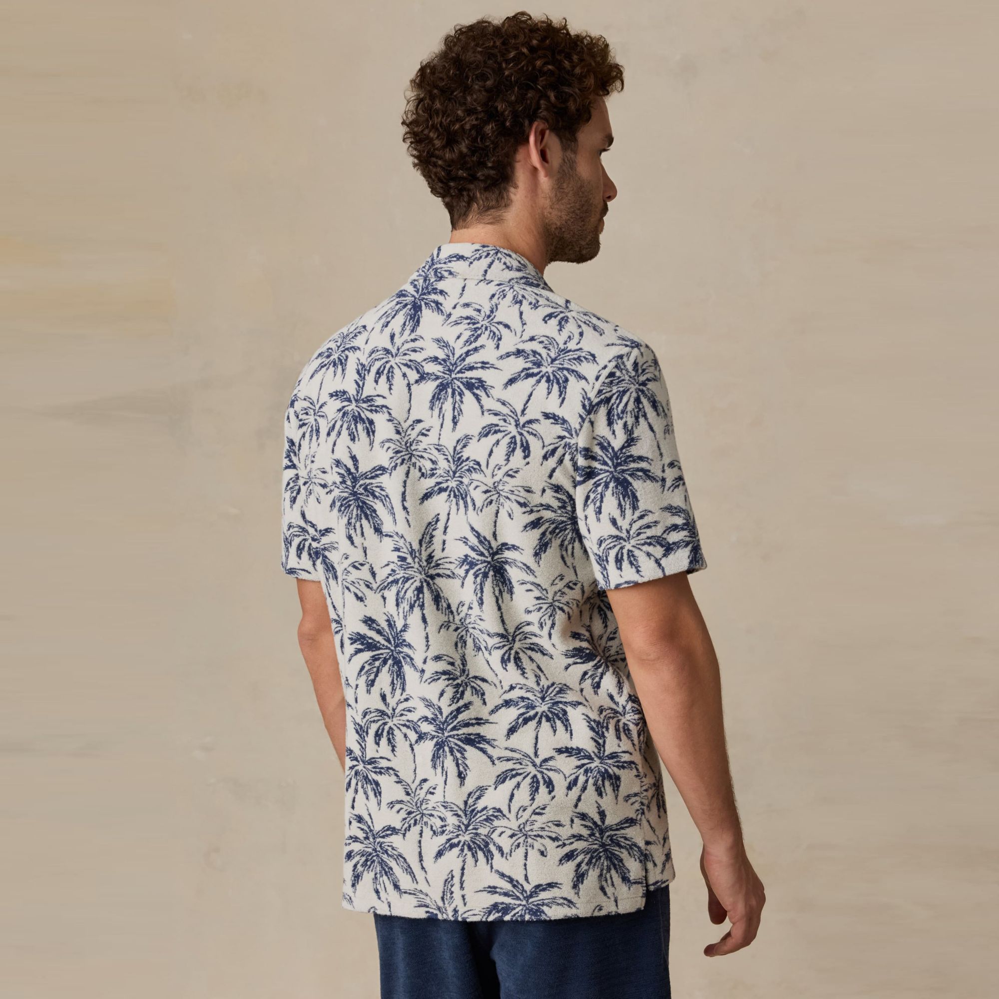 Faherty Men's Cabana Towel Terry Shirt product image