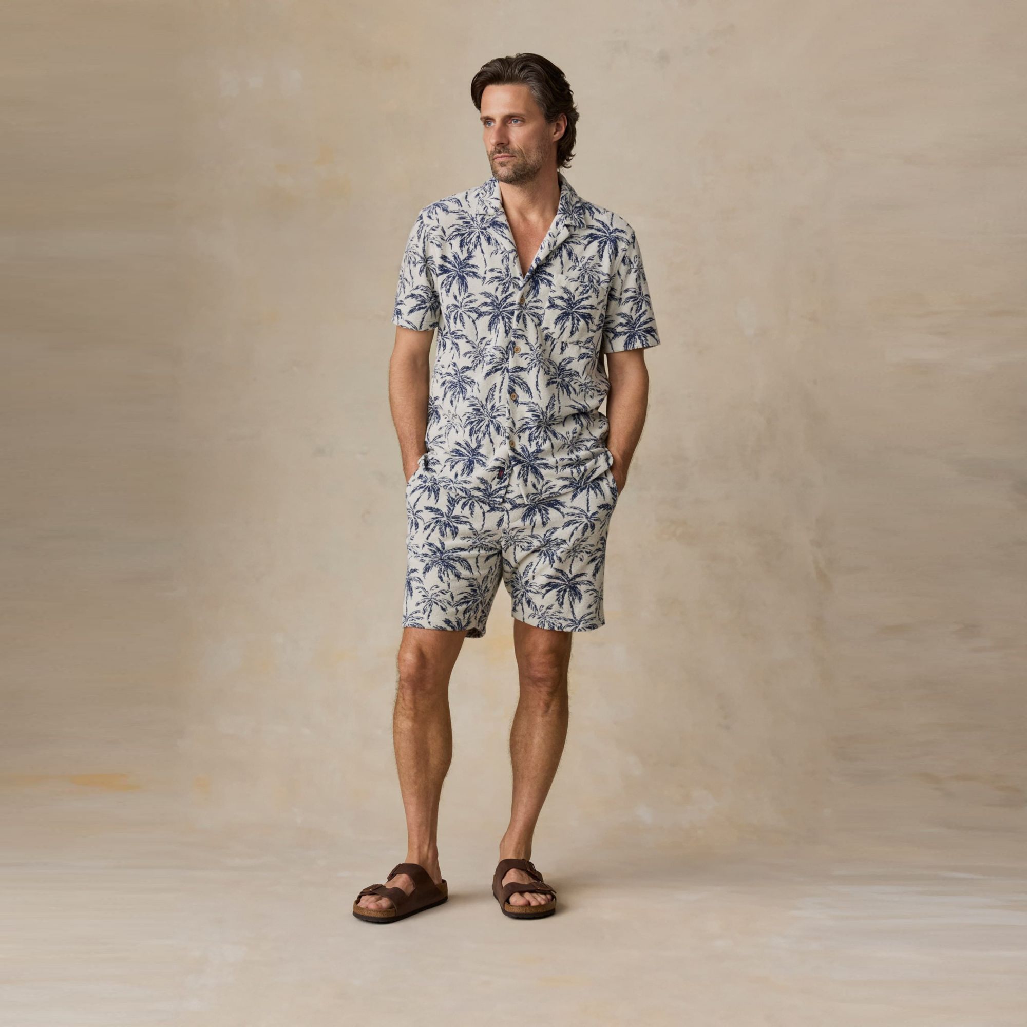 Faherty Men's Cabana Towel Terry Shirt product image