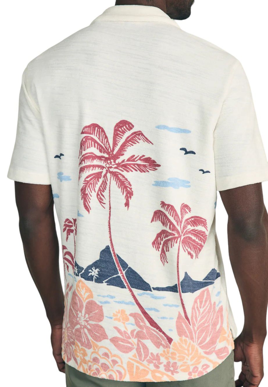 Faherty Men's Cabana Towel Terry Shirt product image