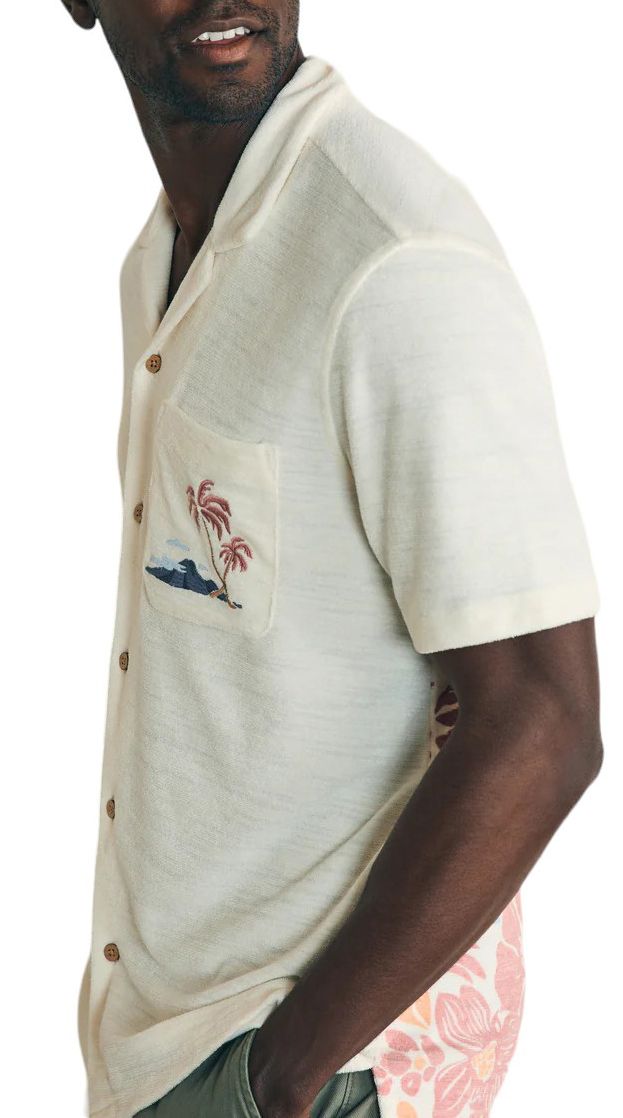 Faherty Men's Cabana Towel Terry Shirt product image
