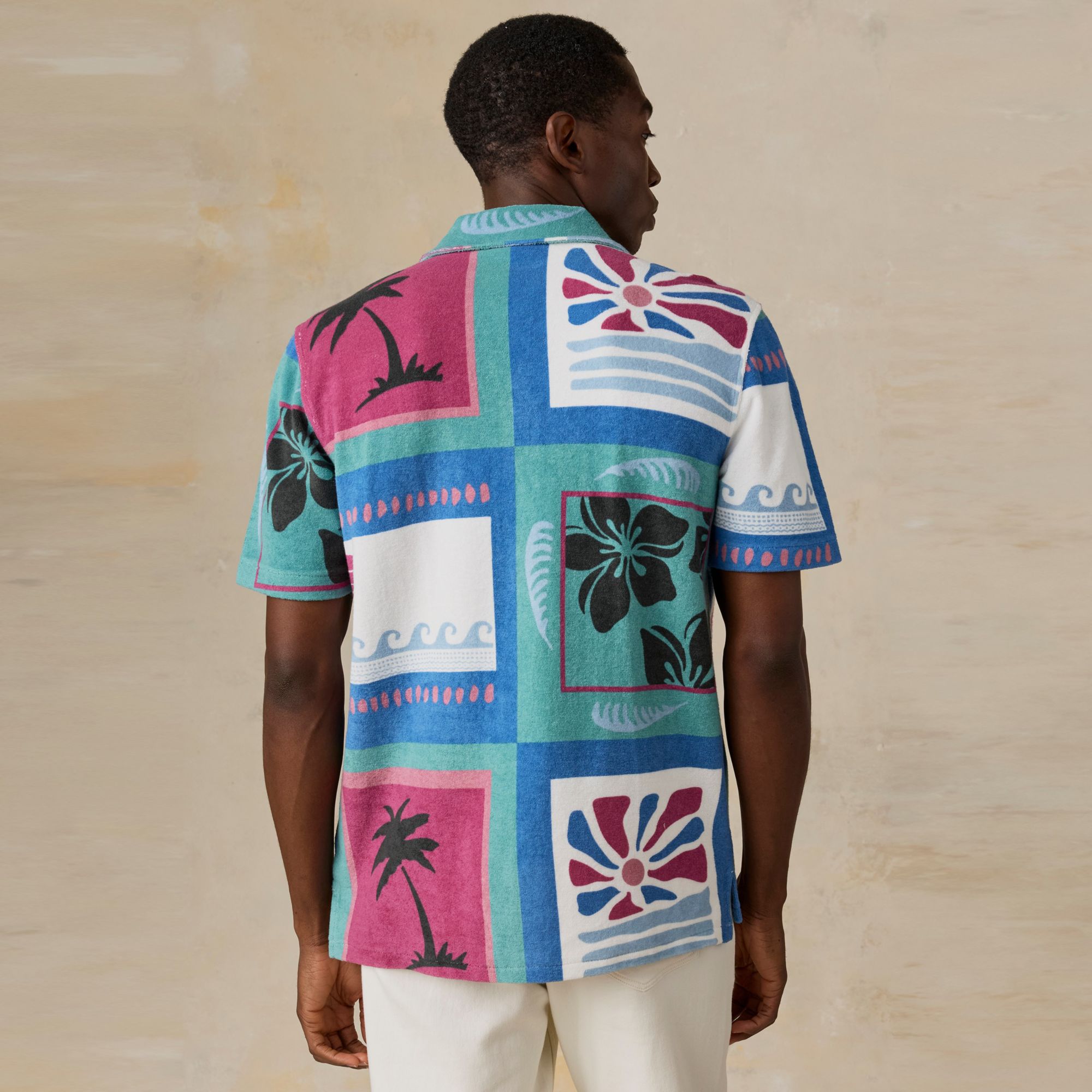 Faherty Men's Cabana Towel Terry Shirt product image