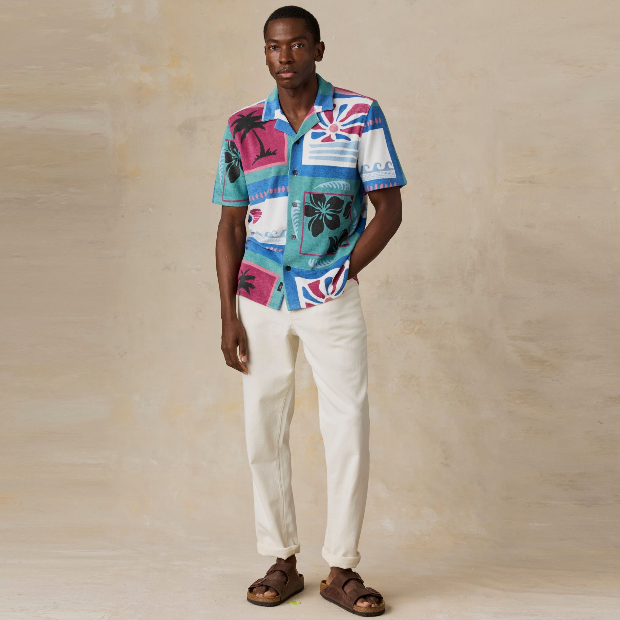 Faherty Men's Cabana Towel Terry Shirt product image