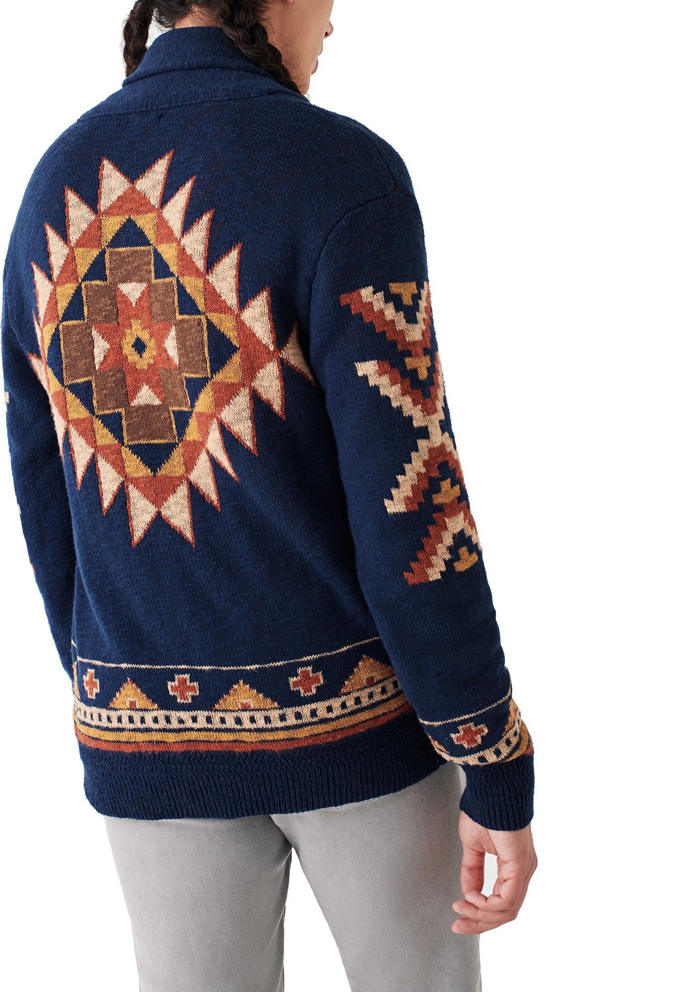 Faherty Men's B.Yellow Cardigan product image