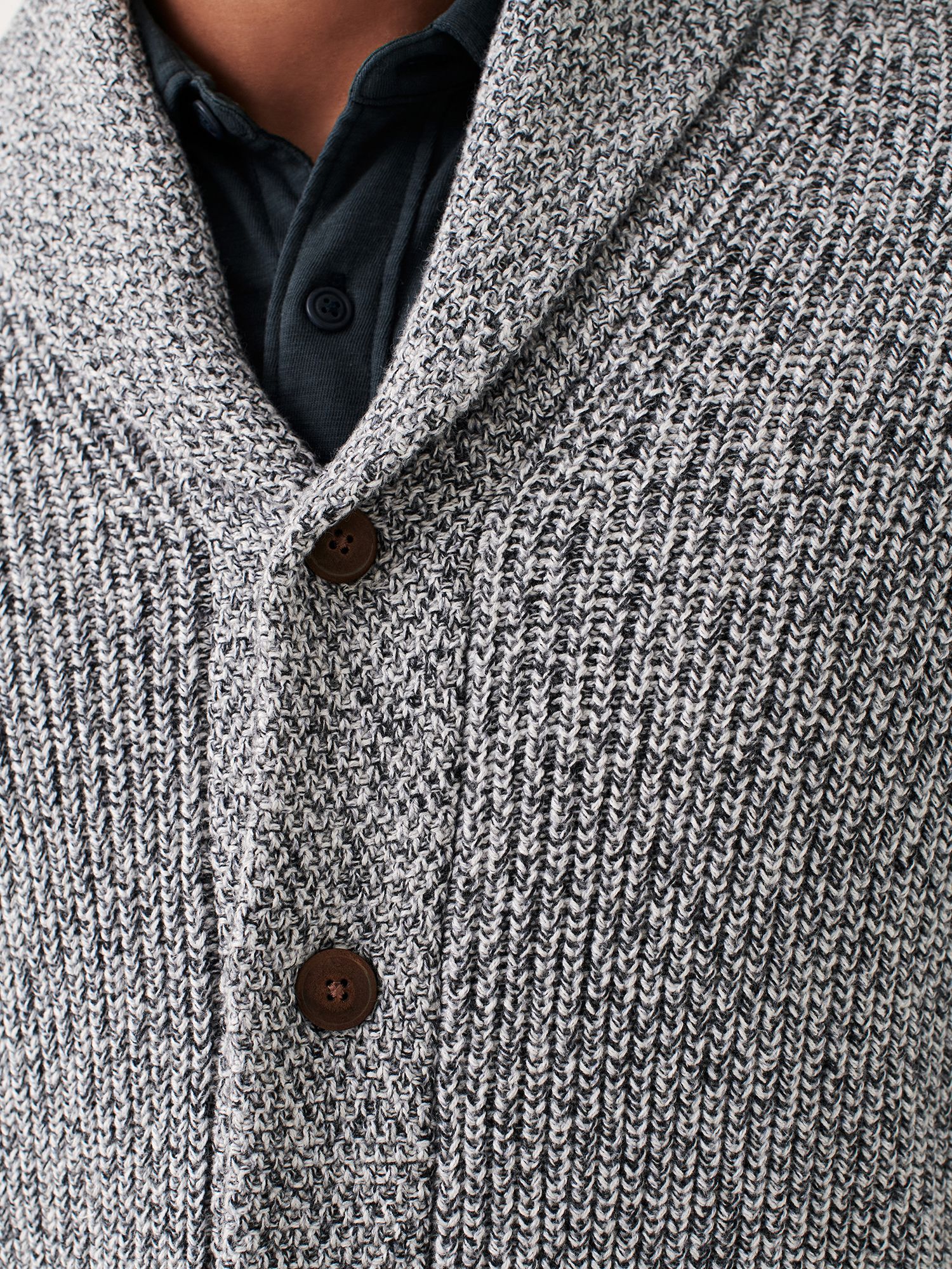 Faherty Men's Marled Cotton Cardigan product image