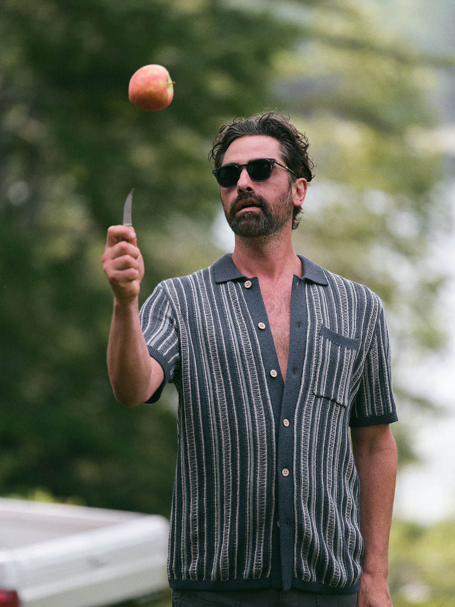 Faherty Men's Sweater Short Sleeve Shirt product image