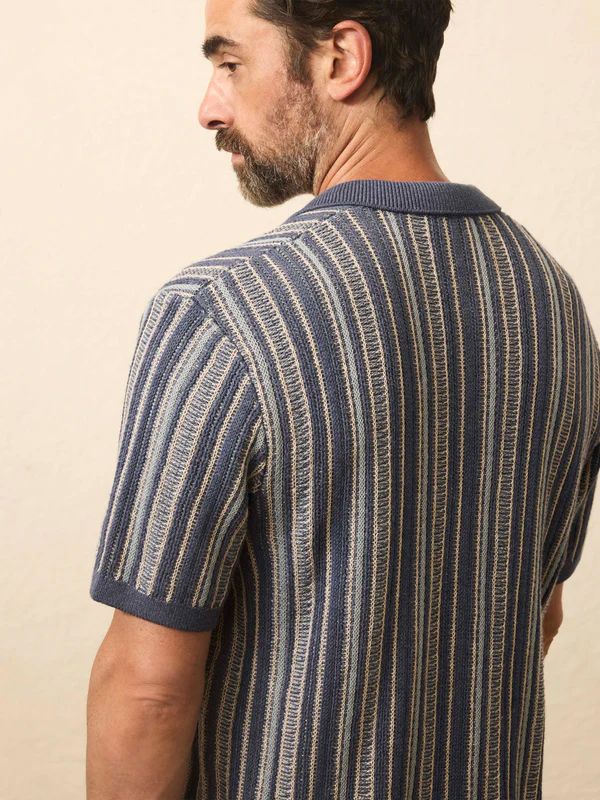 Faherty Men's Sweater Short Sleeve Shirt product image