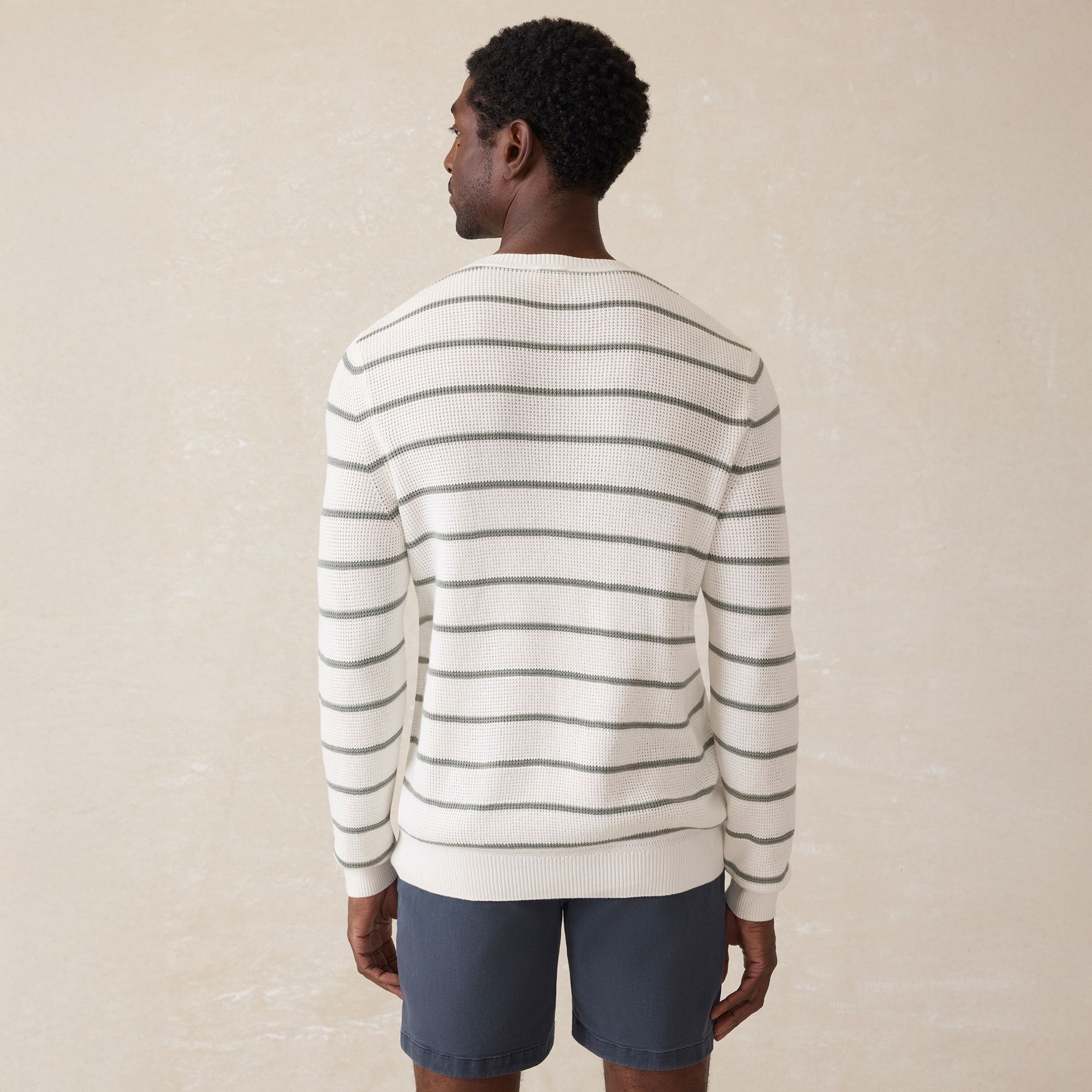 Faherty Men's Sunwashed Crewneck Sweater product image