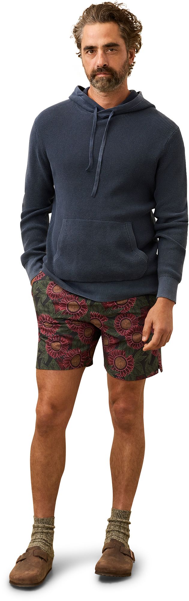 Faherty Men's Sunwashed Sweater Hoodie product image