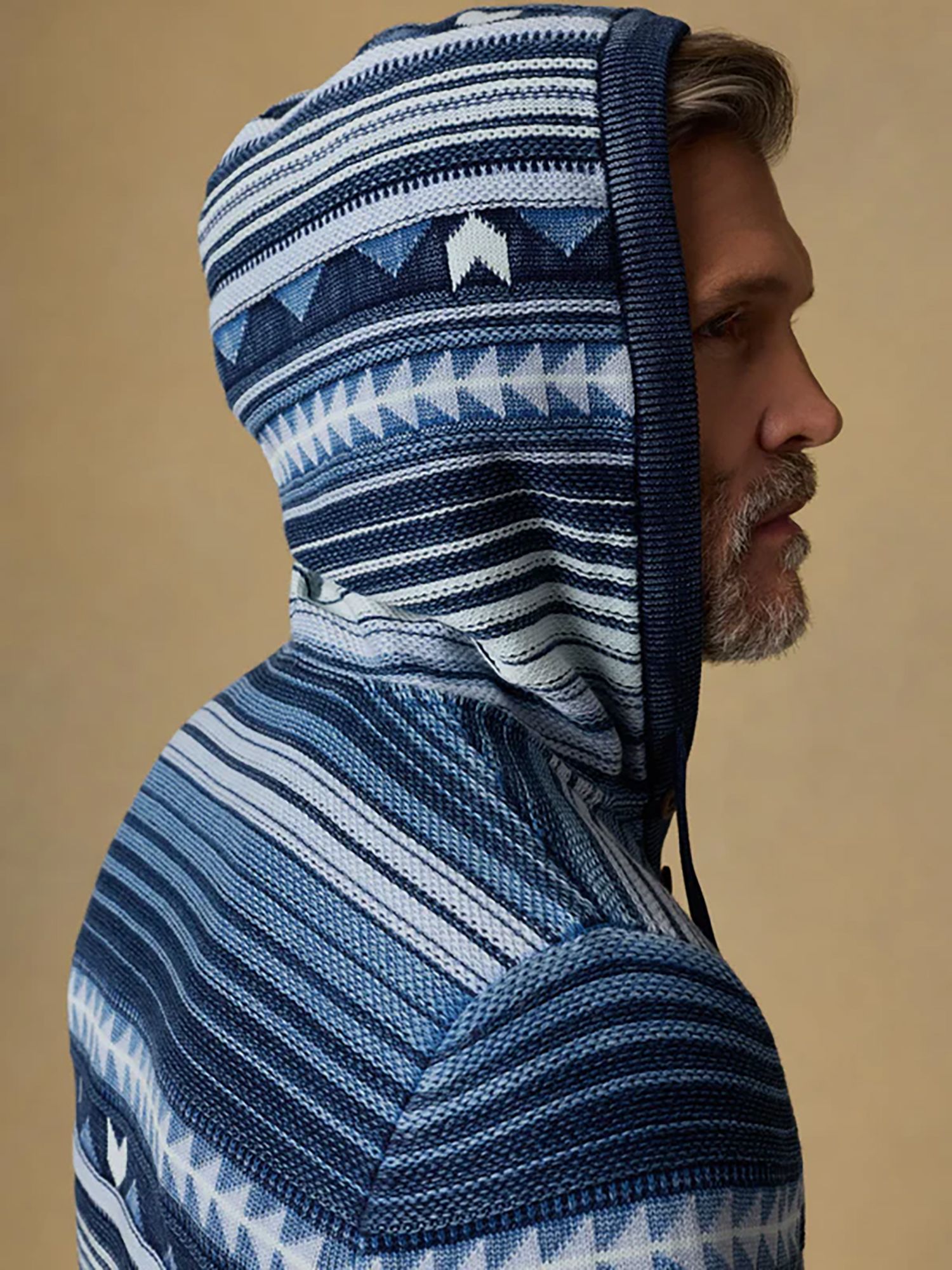 Faherty  Men's Indigo Hoodie product image