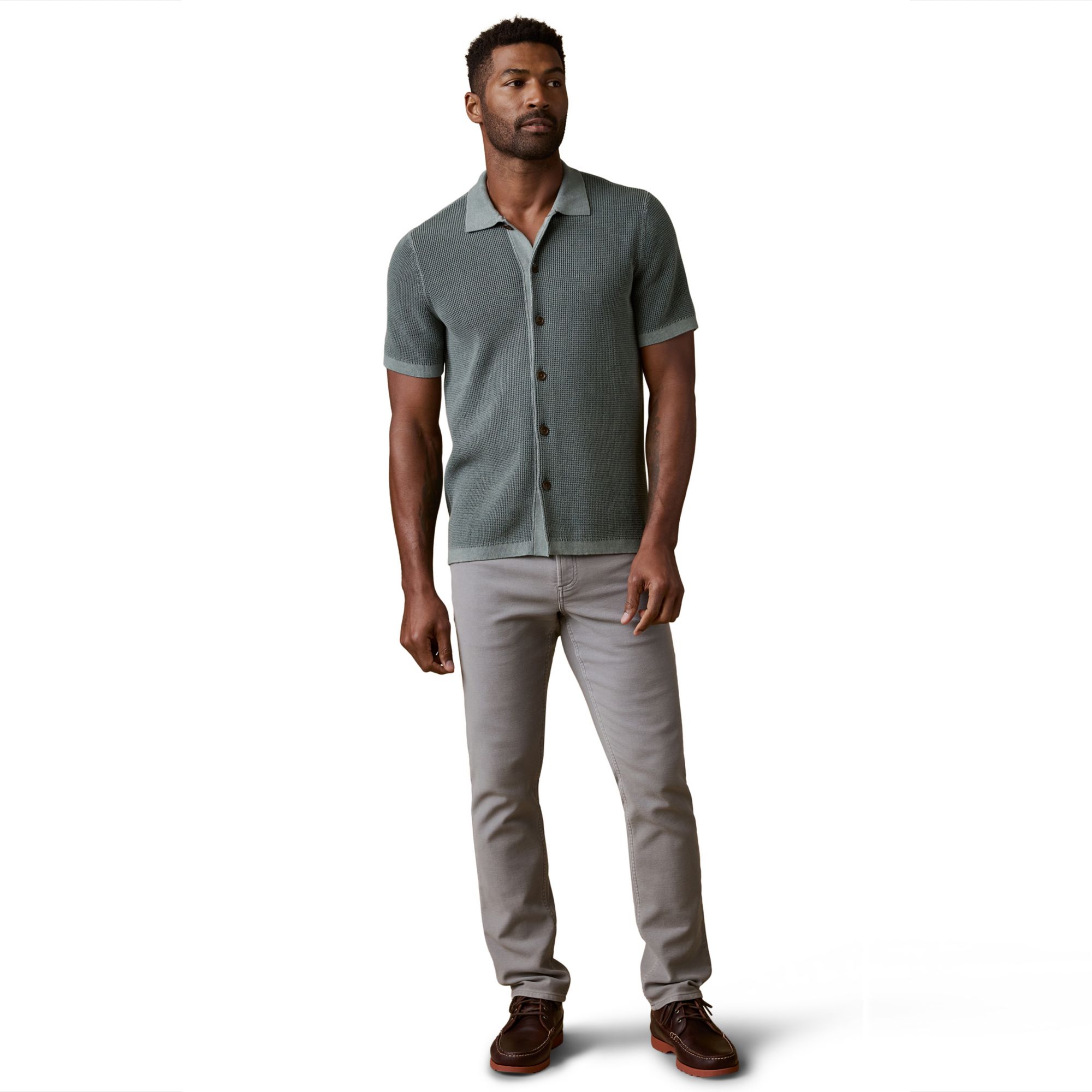 Faherty  Men's Sunwashed Sweater Shirt product image