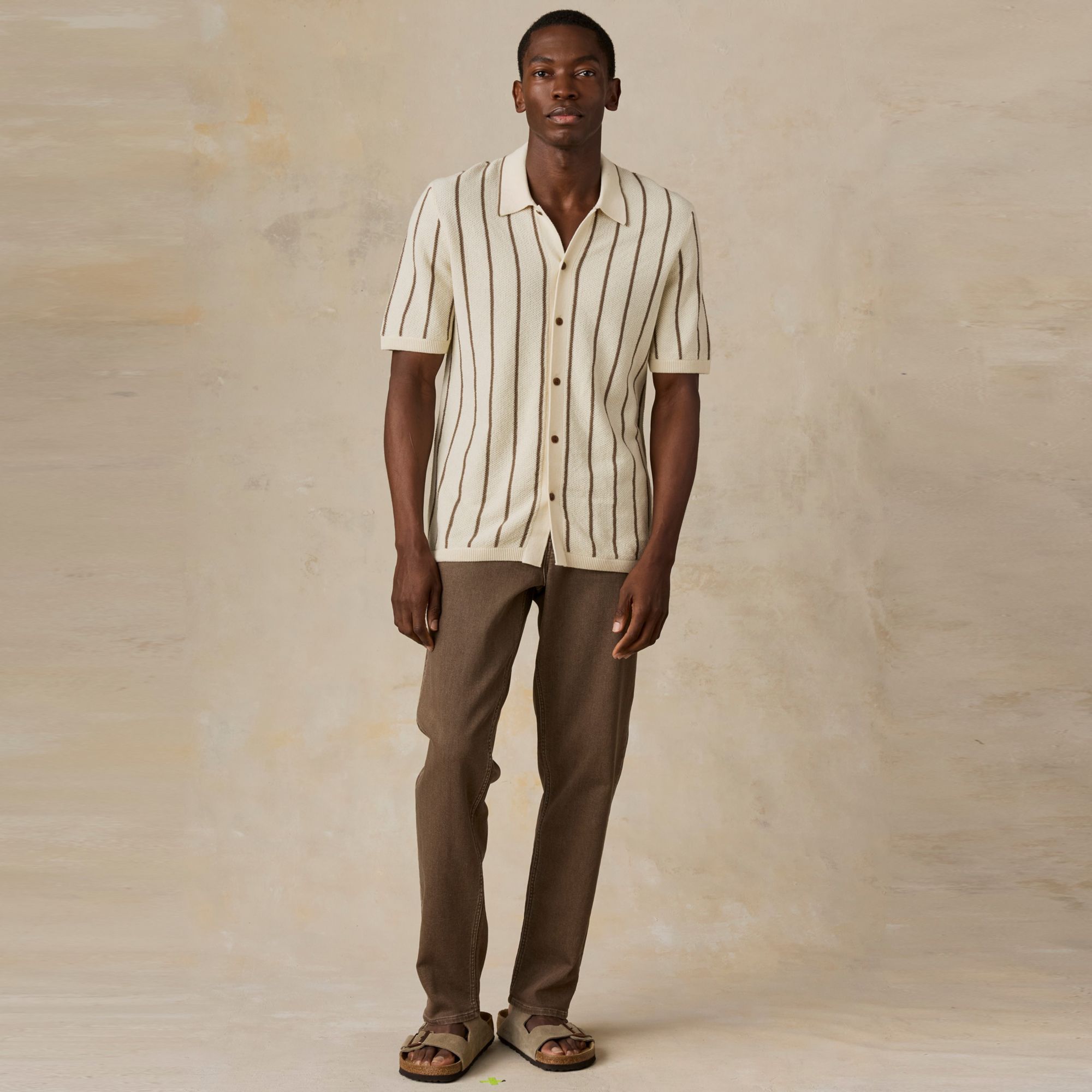 Faherty Men's Short Sleeve Sweater Shirt product image