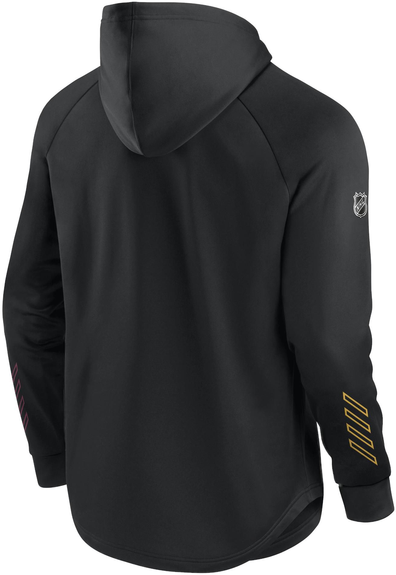 NHL Boston Bruins Authentic Pro Locker Room Black Pullover Hoodie product image