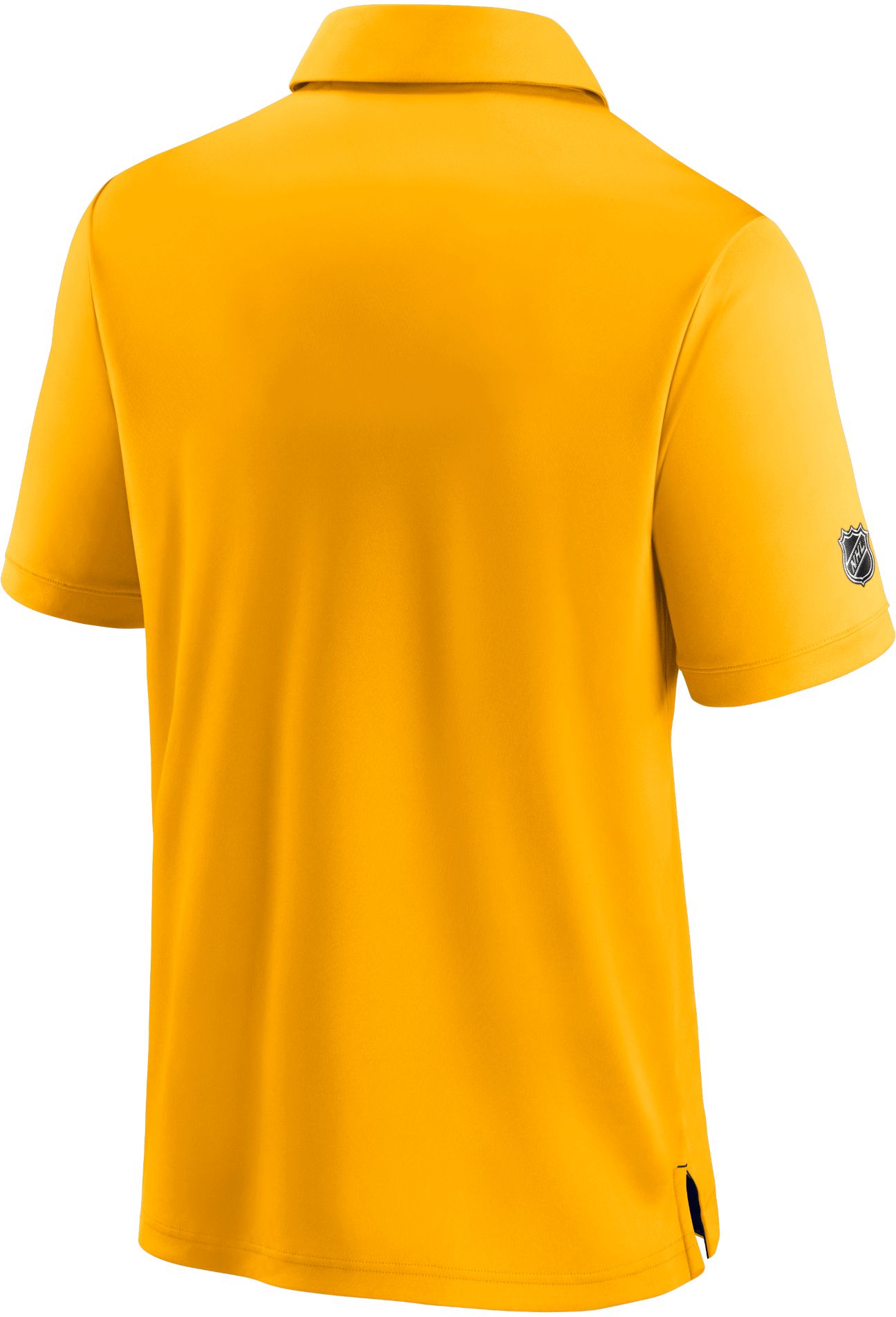 NHL Nashville Predators Authentic Pro Locker Room Yellow Polo product image