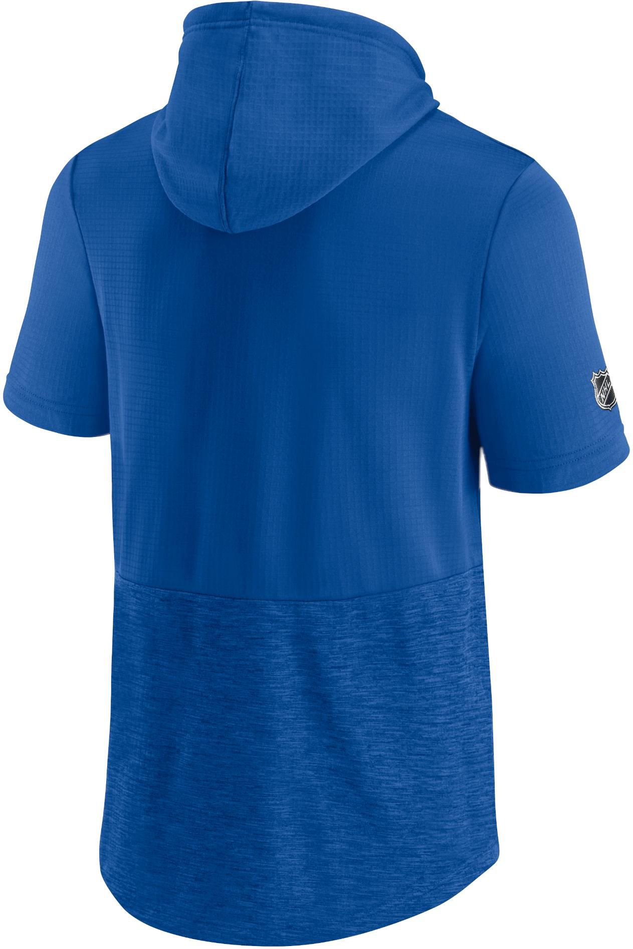 NHL New York Islanders Authentic Pro Locker Room Royal Short-Sleeve Pullover Hoodie product image