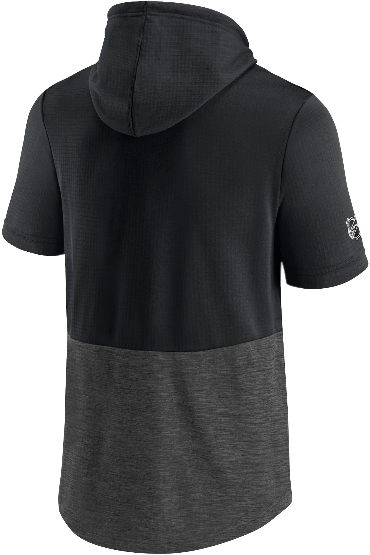 NHL Los Angeles Kings Authentic Pro Locker Room Black Short-Sleeve Pullover Hoodie product image