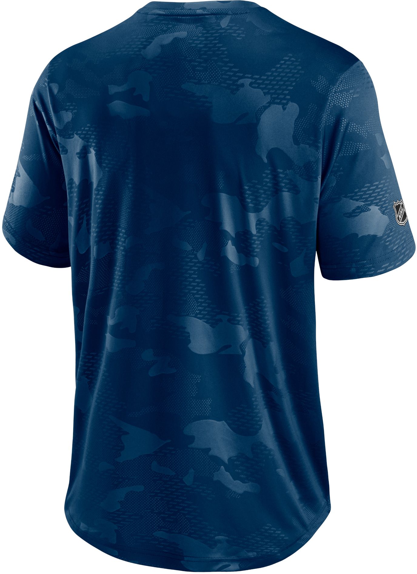 NHL Seattle Kraken Authentic Pro Locker Room Navy Camo T-Shirt product image
