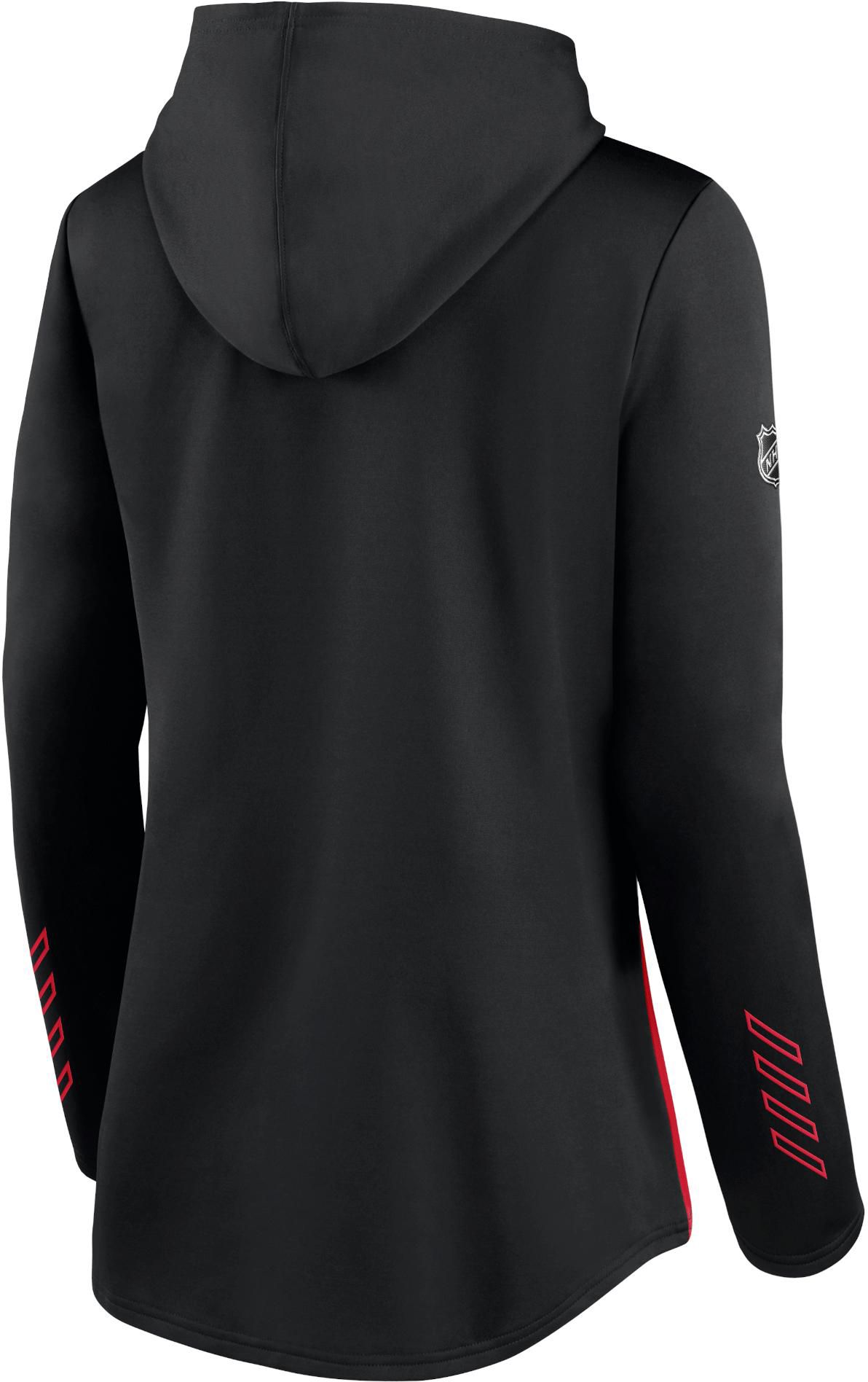 NHL Women's New Jersey Devils Authentic Pro Locker Room Black Pullover Hoodie product image