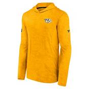 NHL Nashville Predators Rink Authentic Pro Gold Pullover Lightweight Hoodie product image