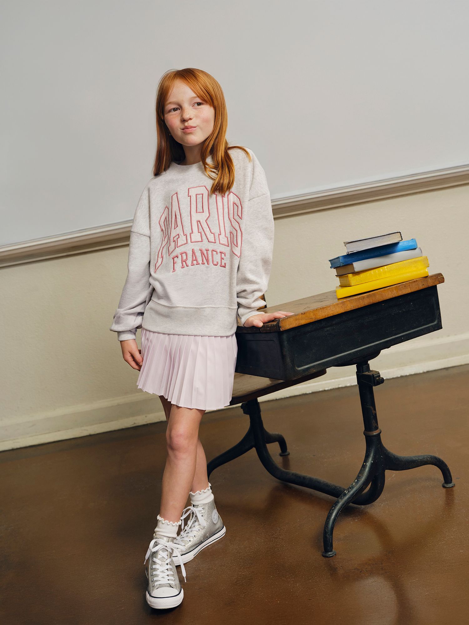 abercrombie kids ypb pleated skort product image