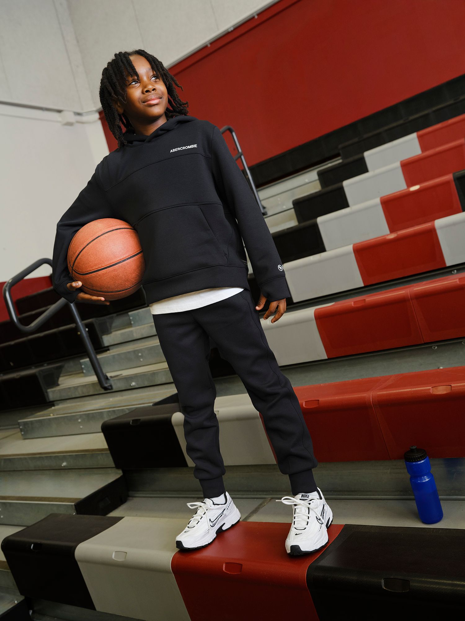 abercrombie kids neoknit technical pullover hoodie product image