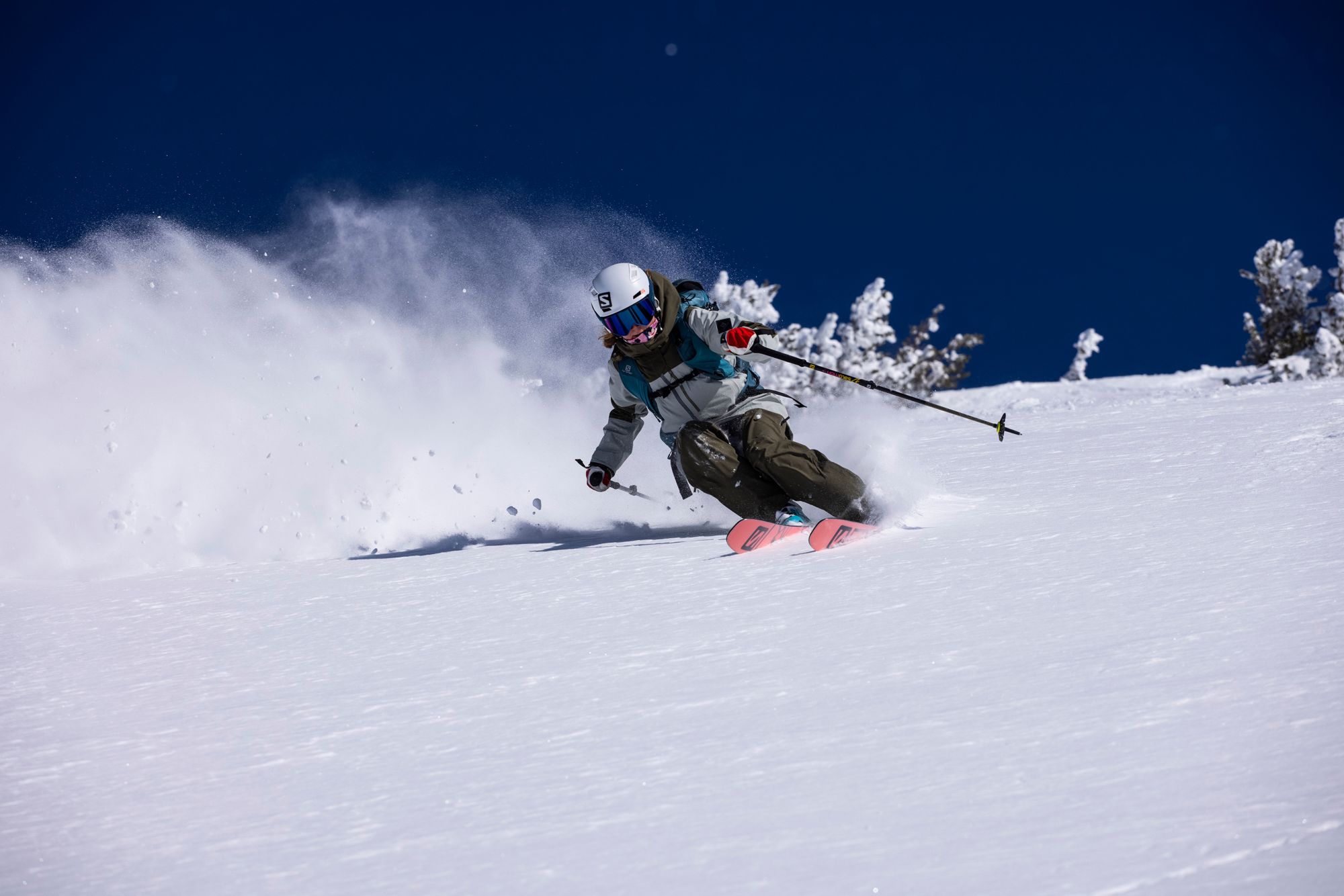 Salomon Women's QST Stella 106 All-Mountain Skis 2022 product image