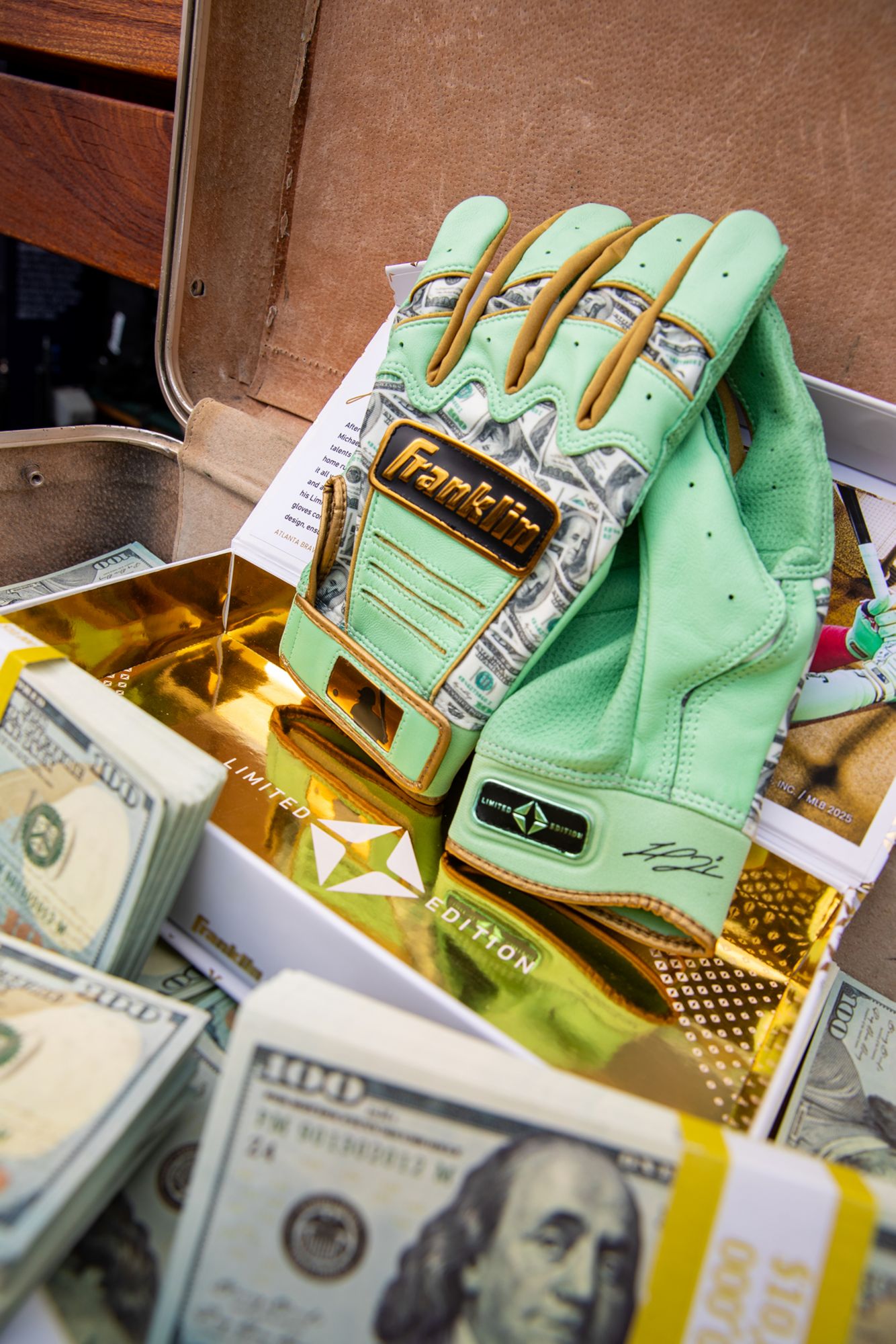 Franklin Youth Michael Harris II CFX Pro Batting Gloves product image