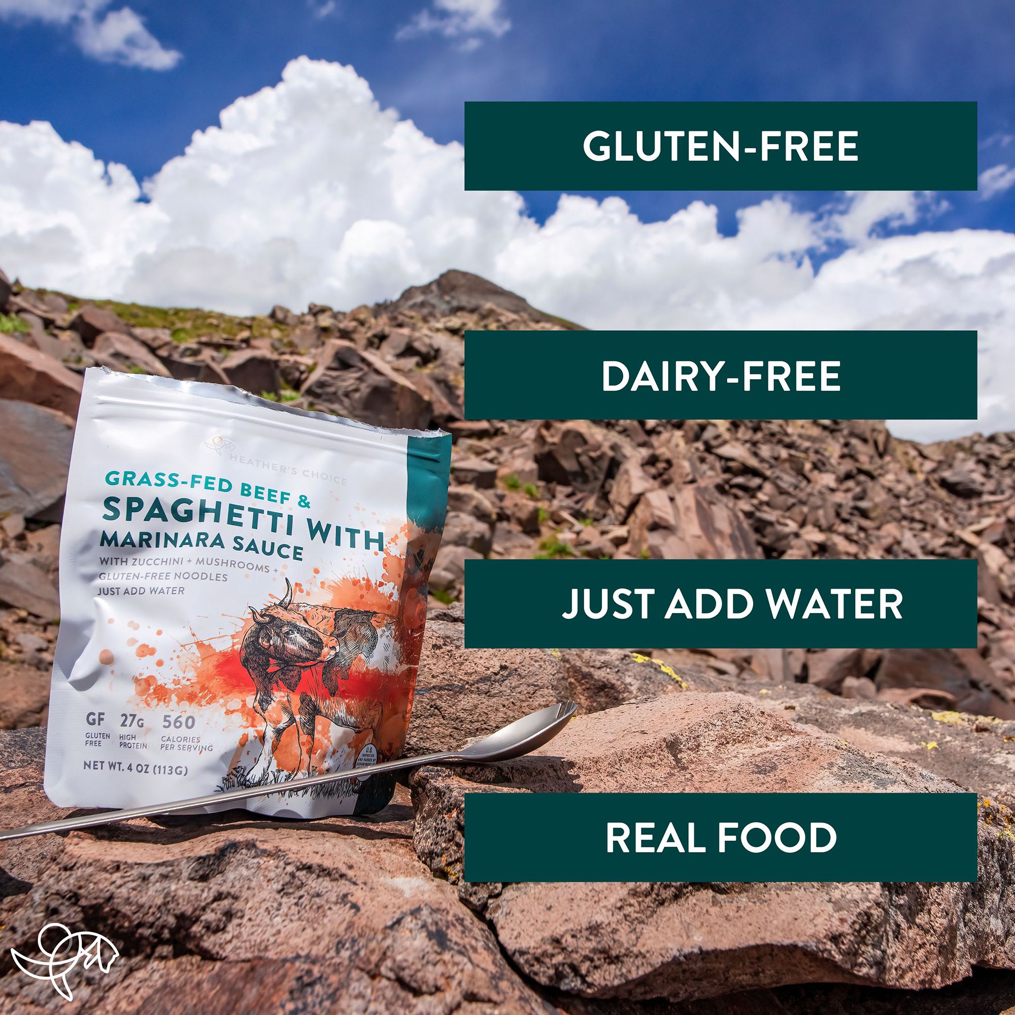 Heather's Choice Grass-Fed Beef Spaghetti product image