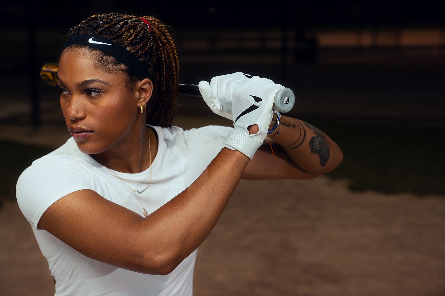 Nike Women's Hyperdiamond 3.0 Batting Gloves product image