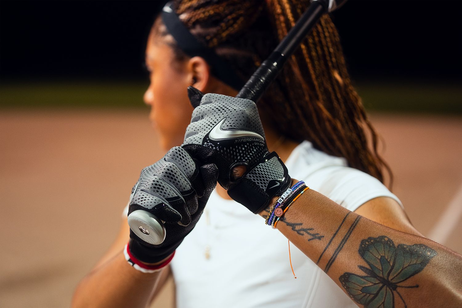 Nike Women's Hyperdiamond 3.0 Batting Gloves product image