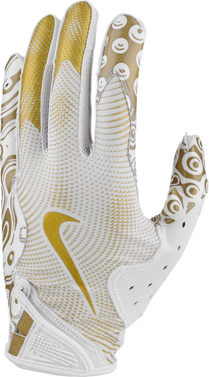 Nike Adult Metallic Vapor Jet 8.0 Football Gloves | Dick's