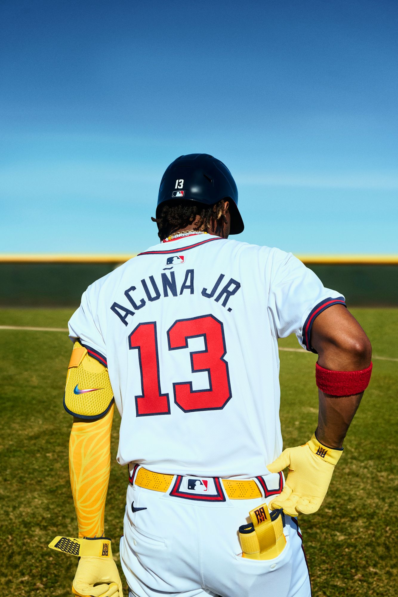 Nike Adult Ronald Acuña Diamond Batter's Elbow Guard product image