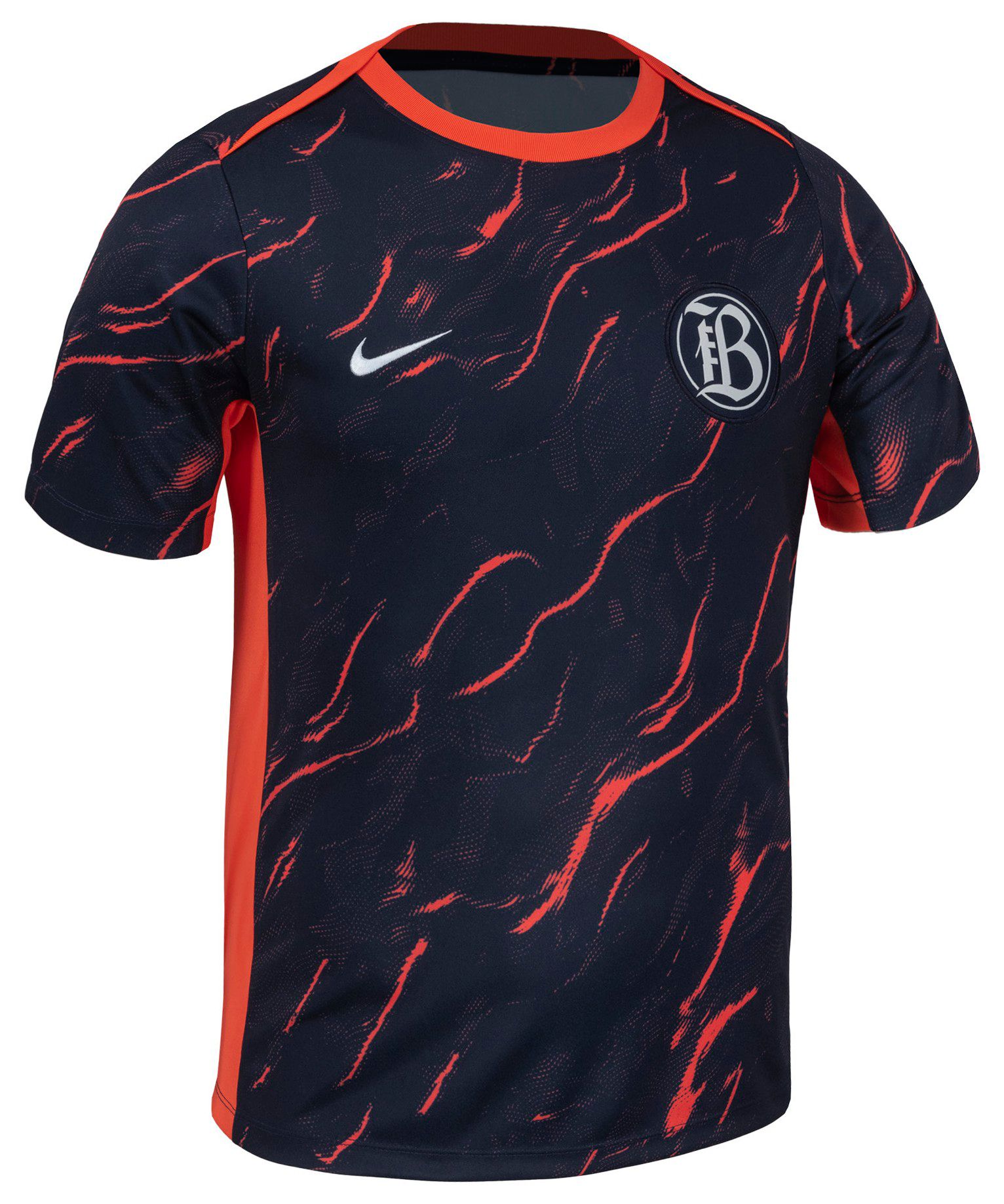 Nike Adult Bay FC 2025-26 Navy Prematch Jersey product image
