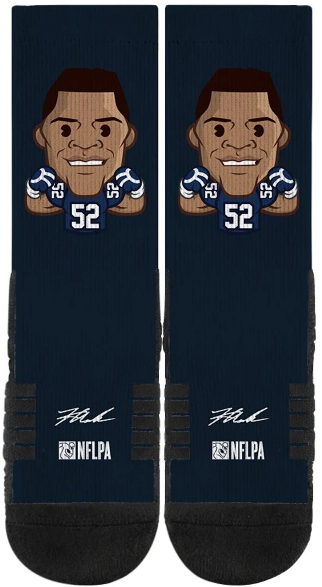 Strideline Youth Chicago Bears Khalil Mack Emoji Socks product image