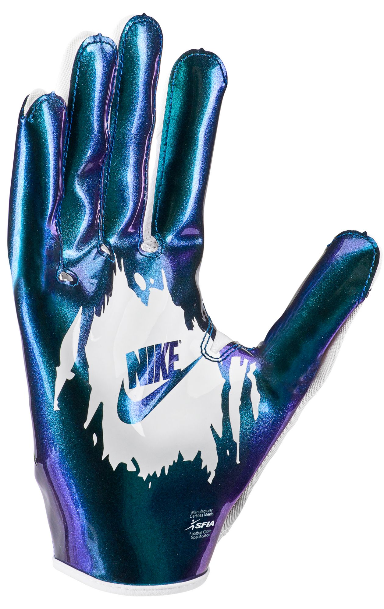 Dick's Sporting Goods Nike Vapor Jet 7.0 Iridescent Football Gloves ...