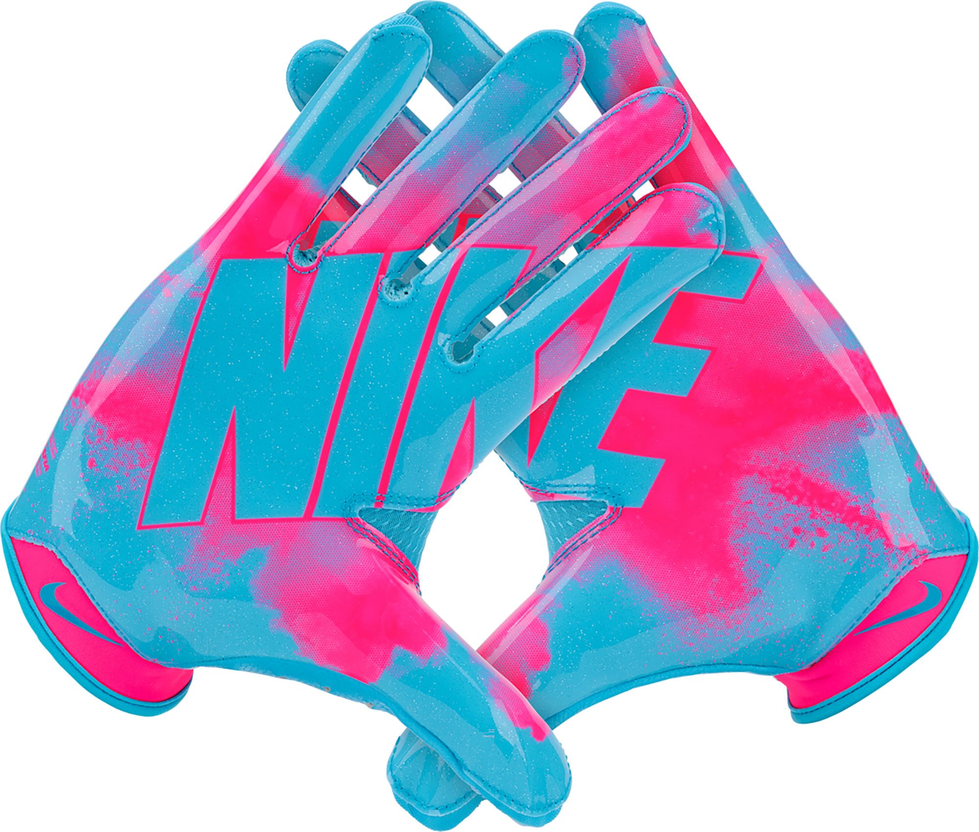 Nike Youth Vapor Jet 9.0 Football Gloves - Iridescent product image