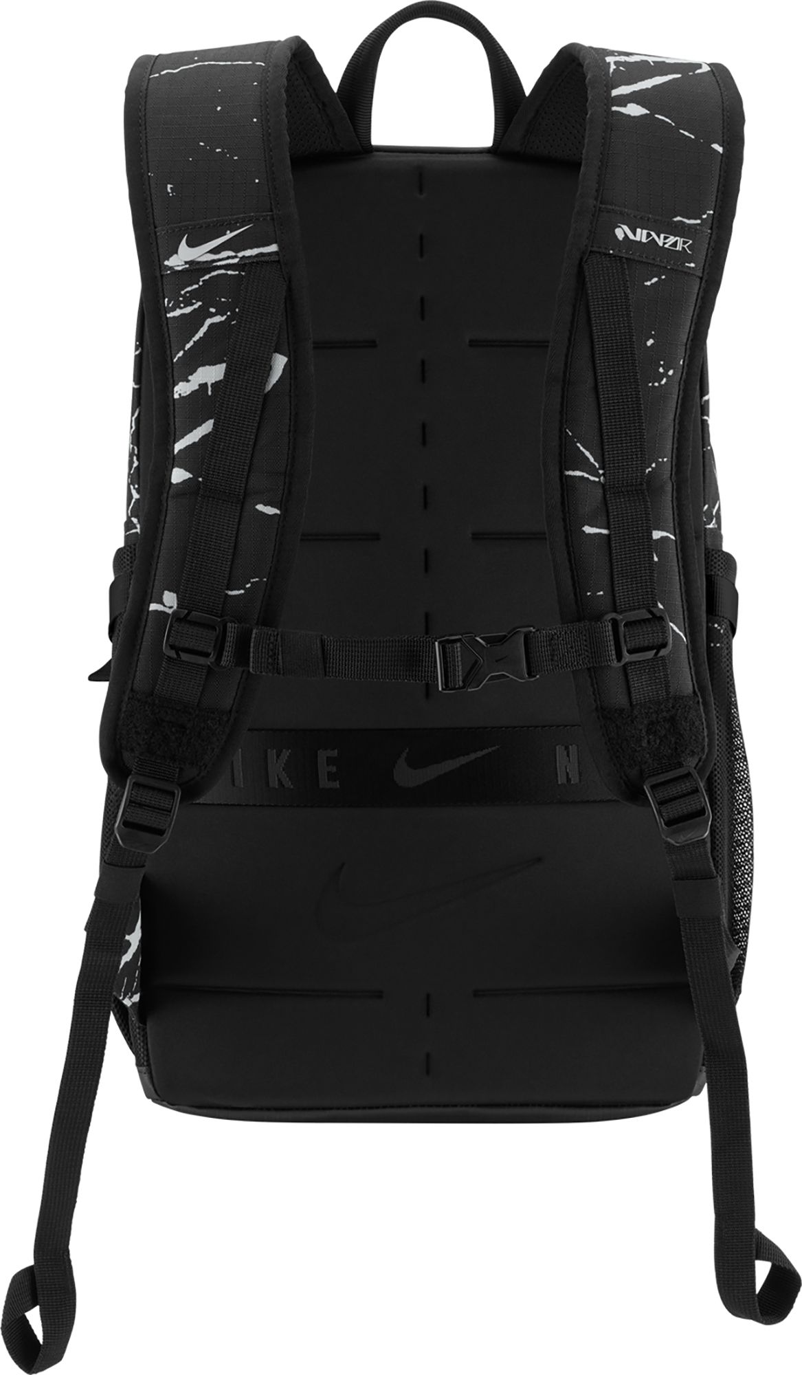 all black nike vapor backpack FOOTBALL  NRML The Max Air shoulder straps provide breathable and cushioned comfort Nike Casual Backpack 'Black' BA5538-010