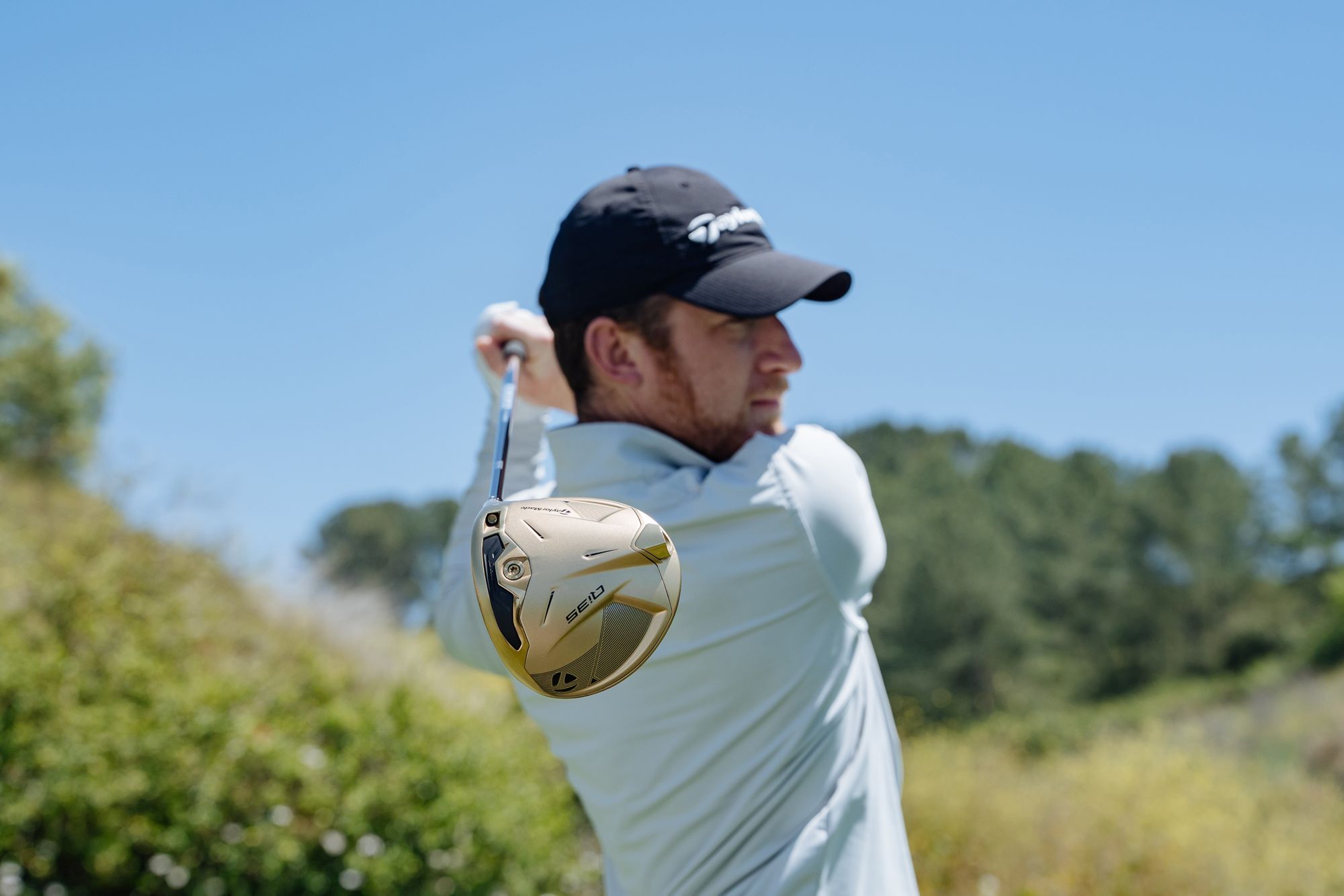 TaylorMade Qi35 Precious Metals Designer Series Gold Custom Driver product image