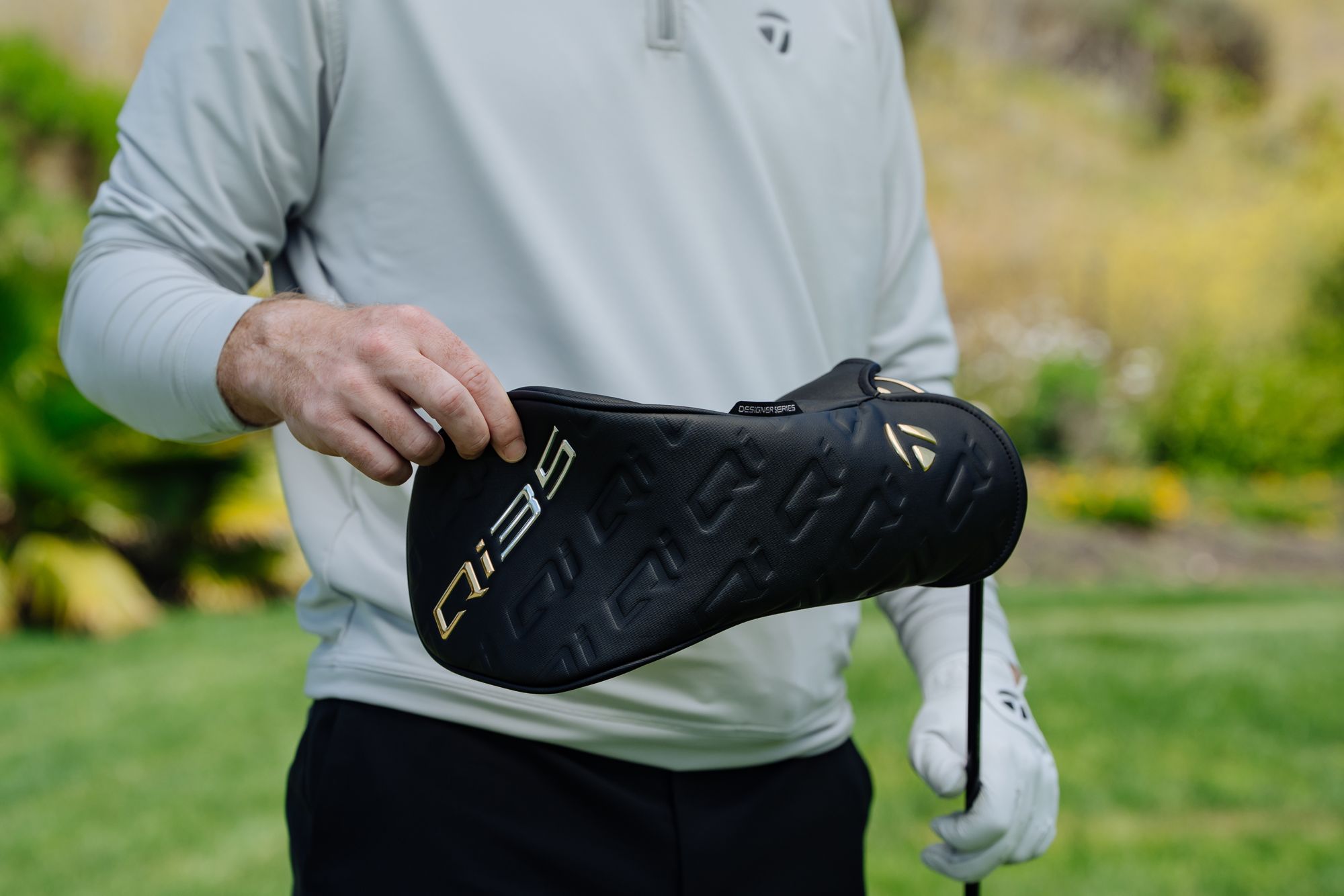 TaylorMade Qi35 Precious Metals Designer Series Gold Custom Driver product image