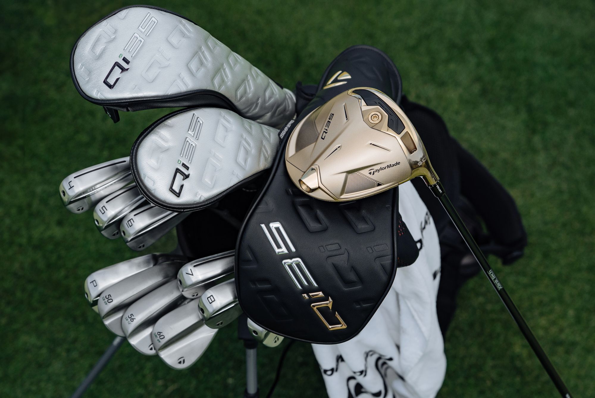 TaylorMade Qi35 Precious Metals Designer Series Gold Custom Driver product image