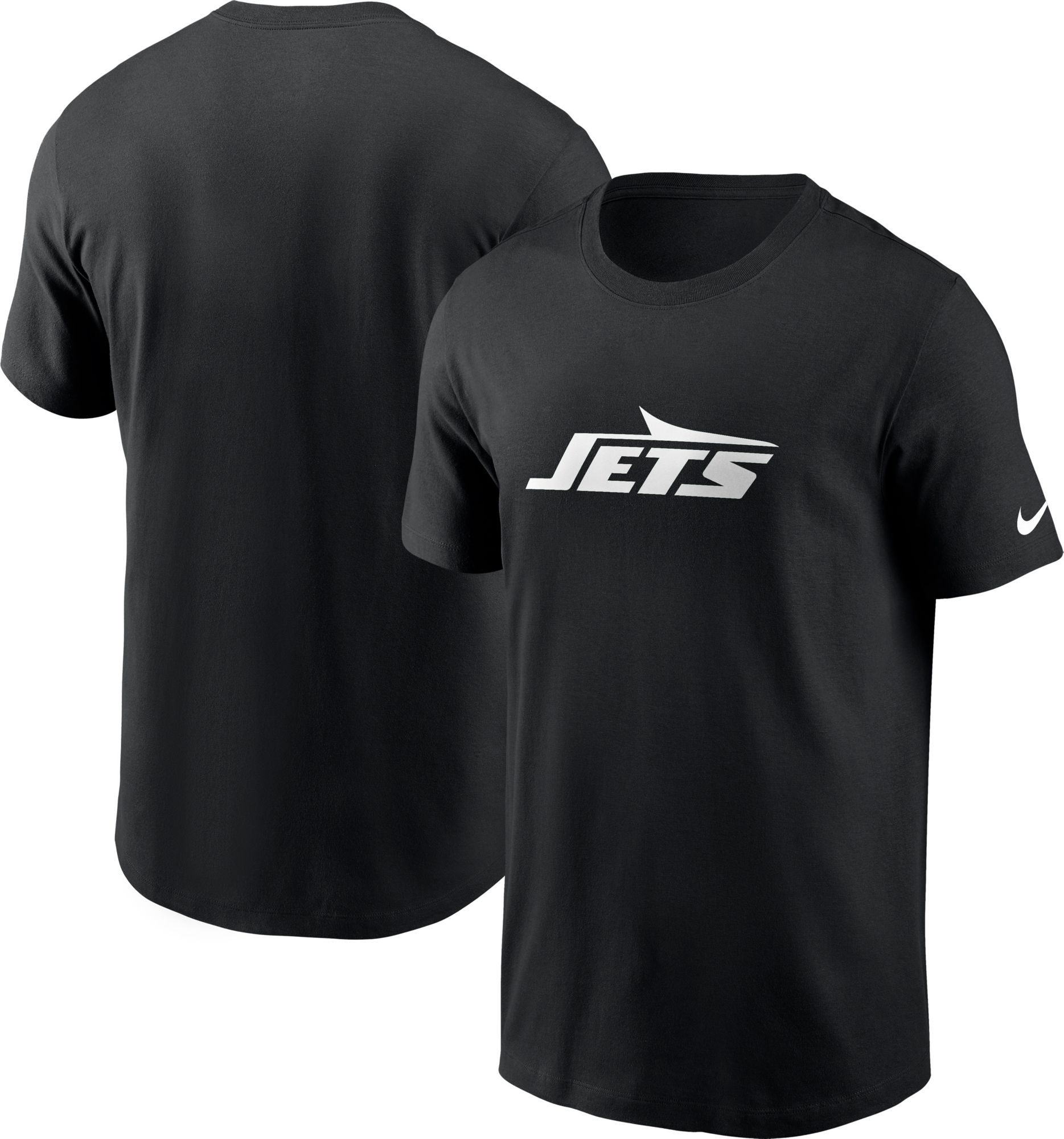 Nike Men's New York Jets Black Essential Logo T-Shirt product image