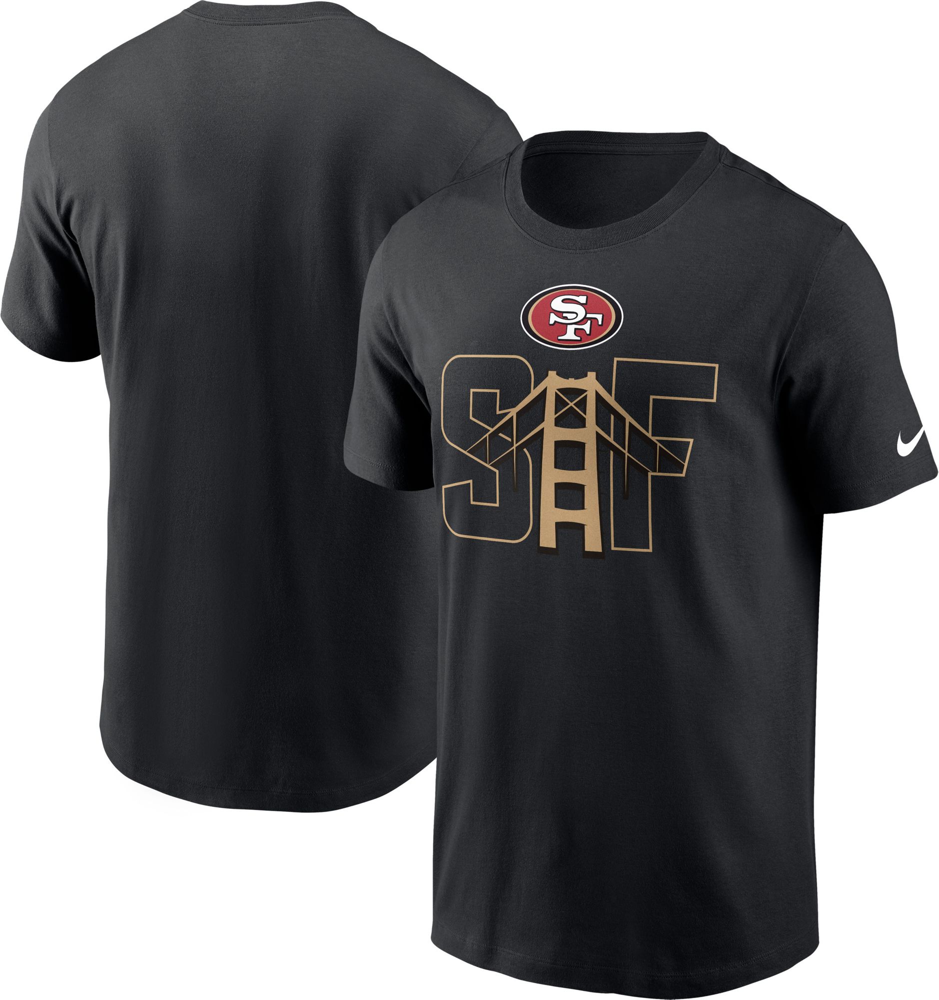Nike Men's San Francisco 49ers Local Black T-Shirt product image