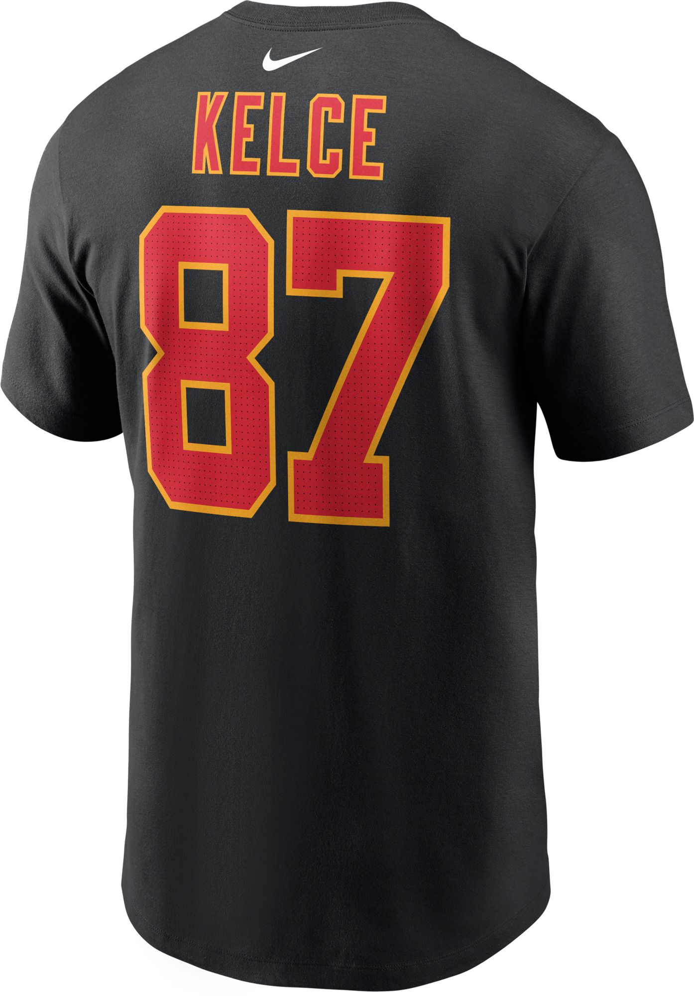 Kansas City Chiefs No87 Travis Kelce Nike Team Hero 3 Vapor Limited 100 Jersey Black Golden