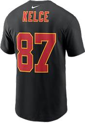 Nike Men's Kansas City Chiefs Travis Kelce #87 Black T-Shirt product image