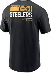 Nike Men's Pittsburgh Steelers Team Athletic Black T-Shirt product image
