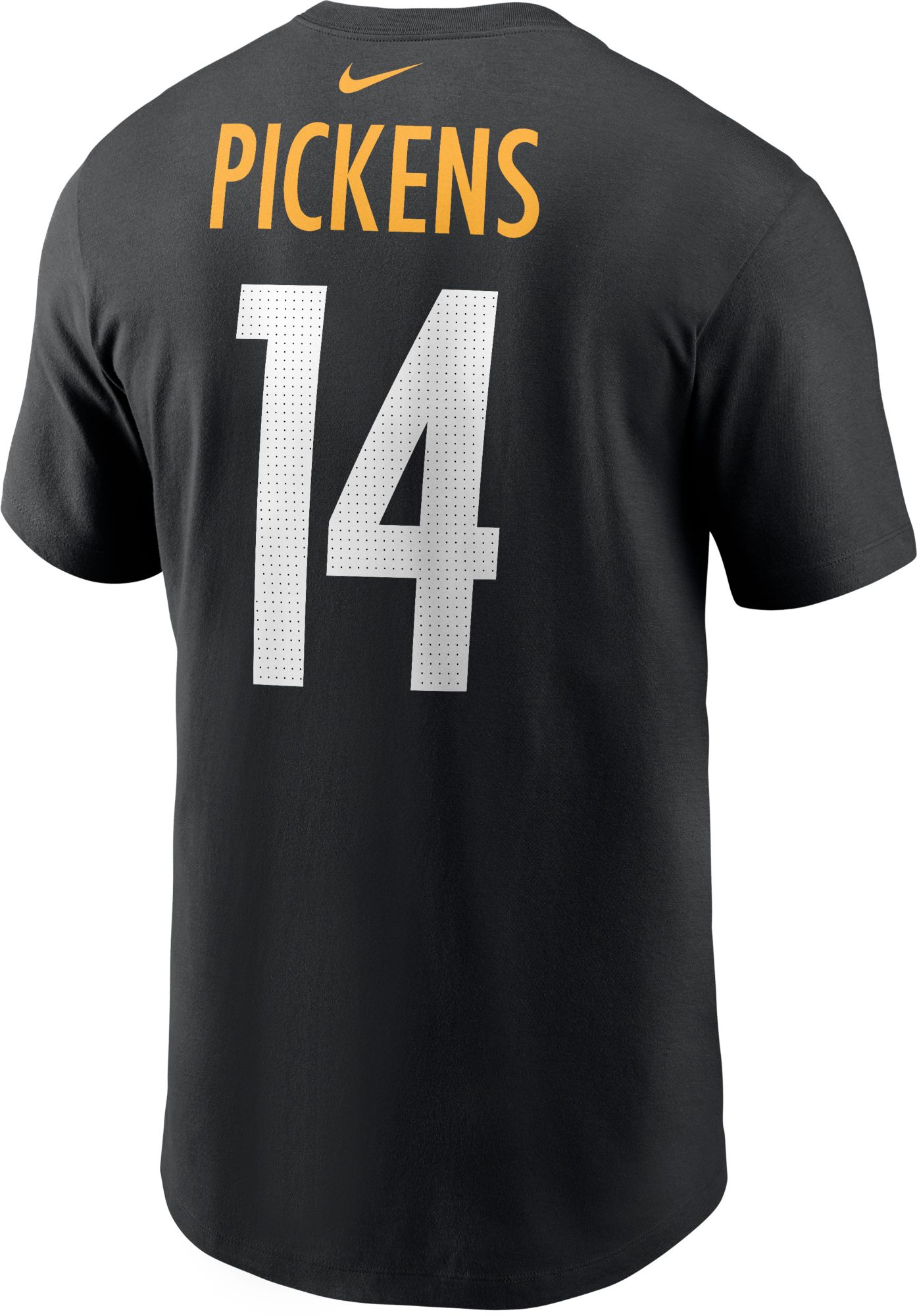 Nike Men's Pittsburgh Steelers George Pickens #14 Black T-Shirt product image