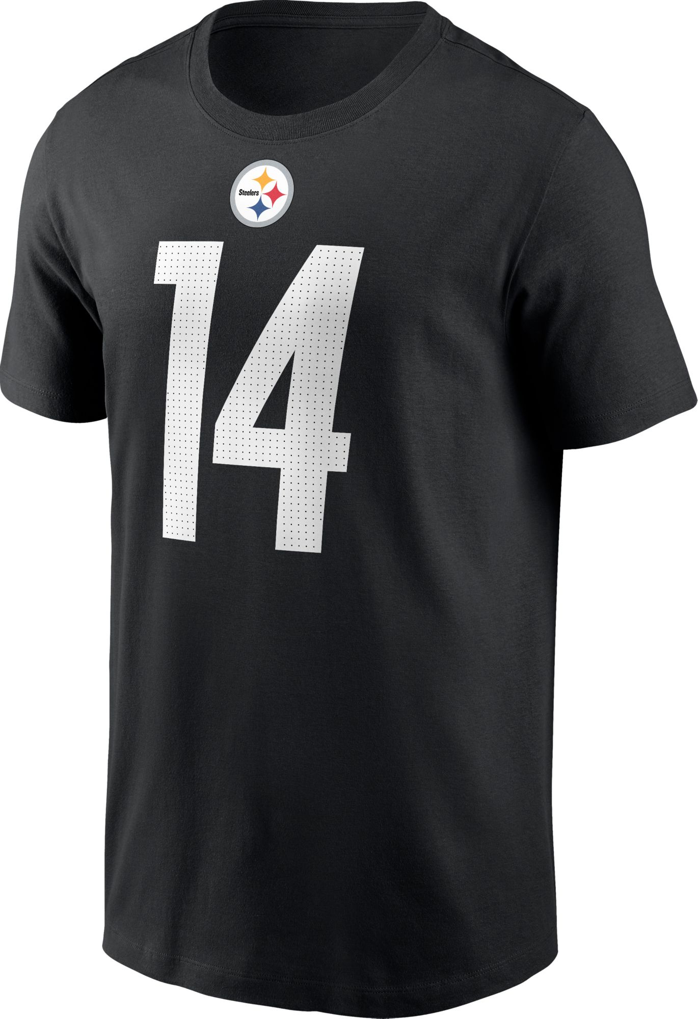 Nike Men's Pittsburgh Steelers George Pickens #14 Black T-Shirt product image